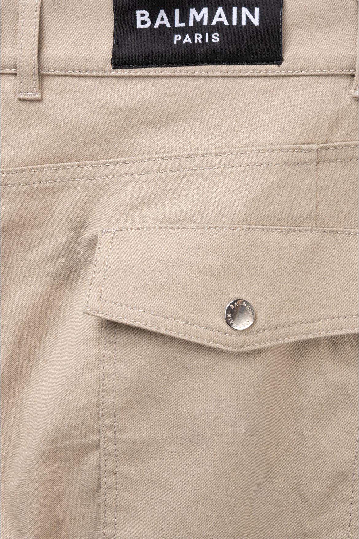 Balmain Size 36 Men's Cotton Cargo Trousers - Image 3