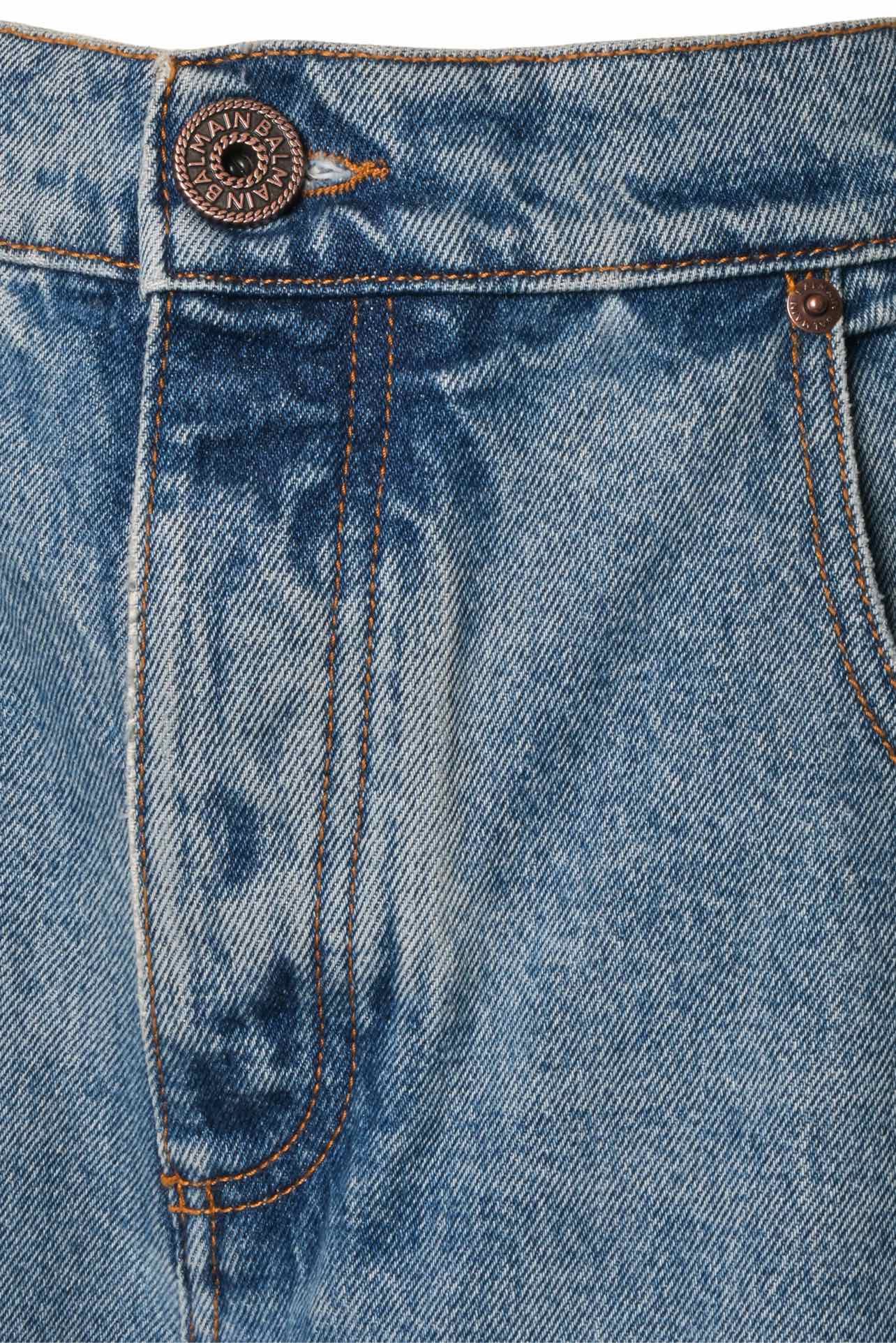 Balmain Size 36 Men's Loose Fit Jeans - Image 3