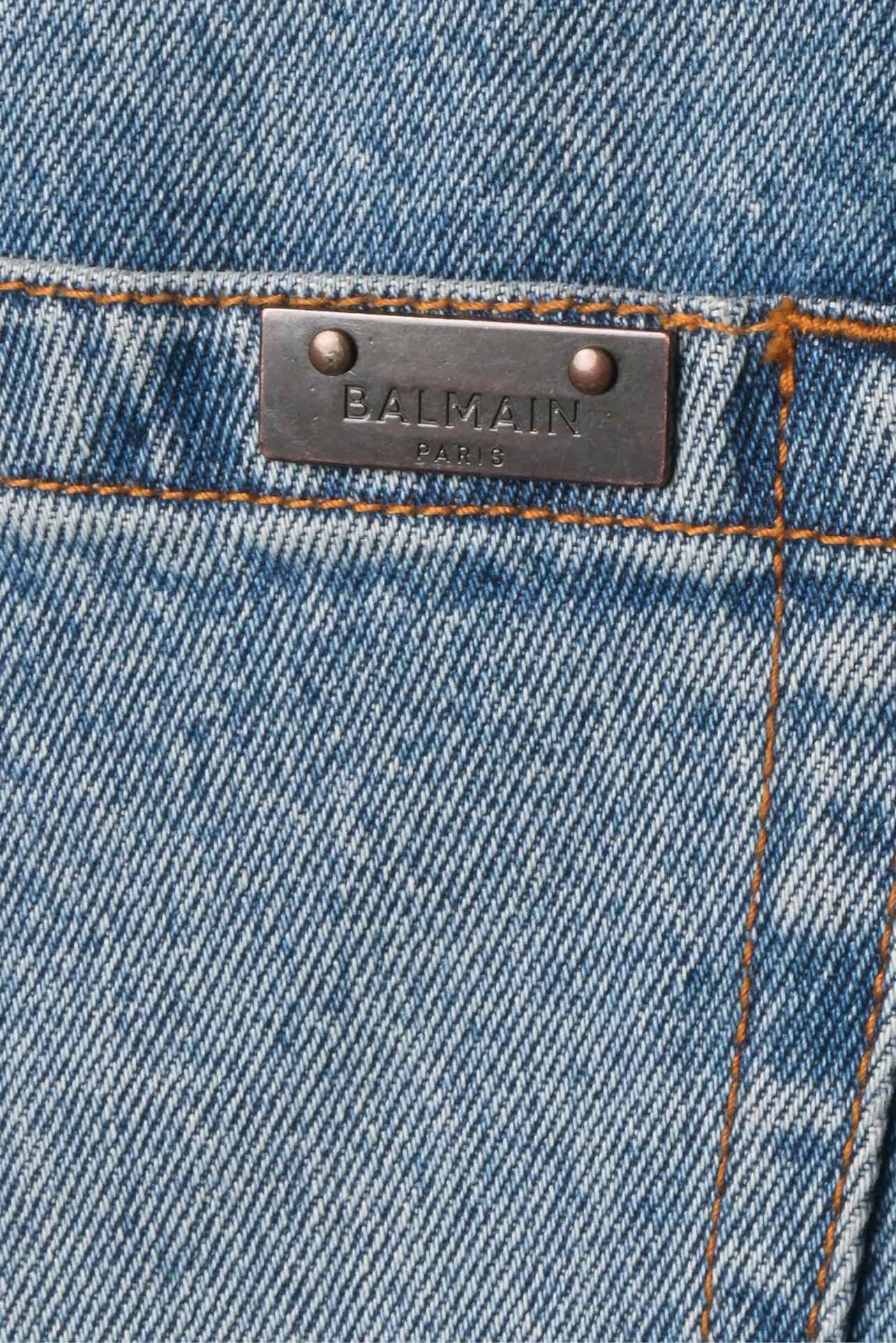 Balmain Size 36 Men's Loose Fit Jeans - Image 4