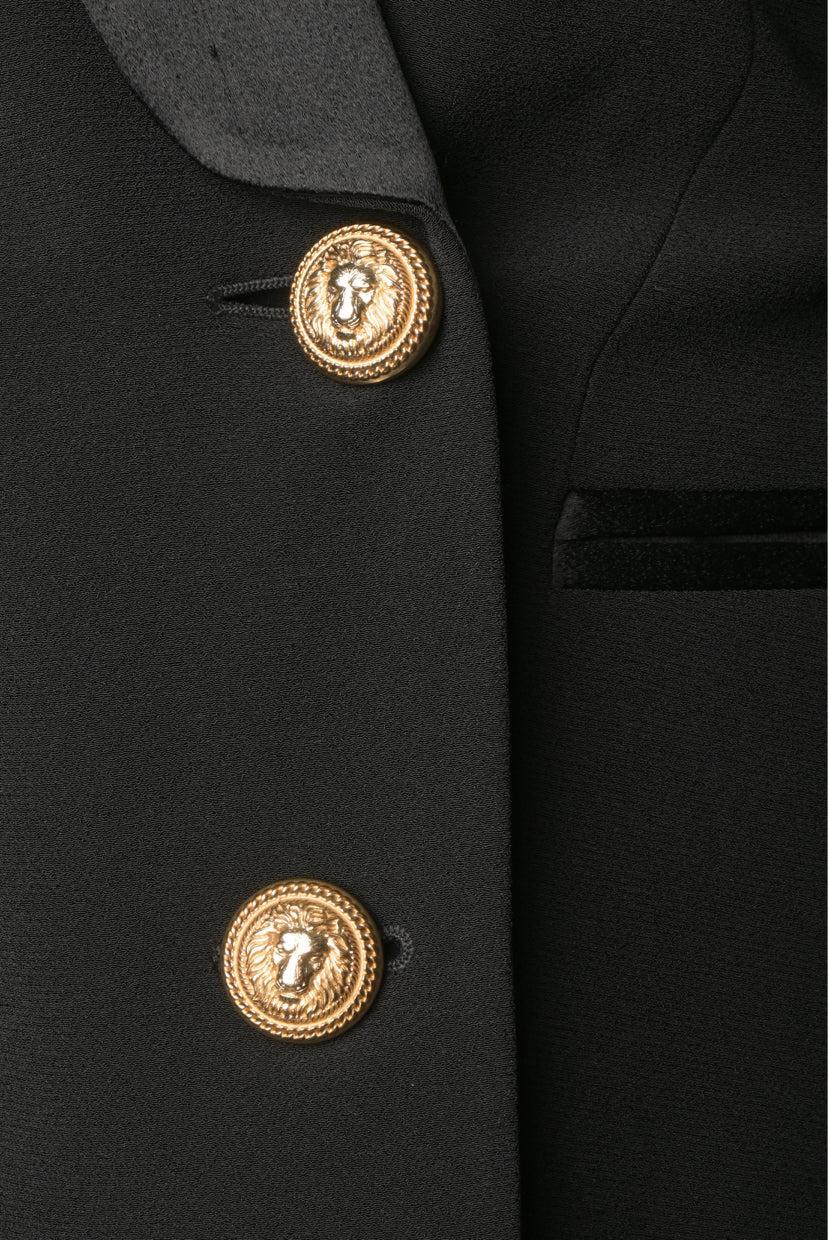 Balmain Size 36 Tuxedo Jacket Blazer - Image 3