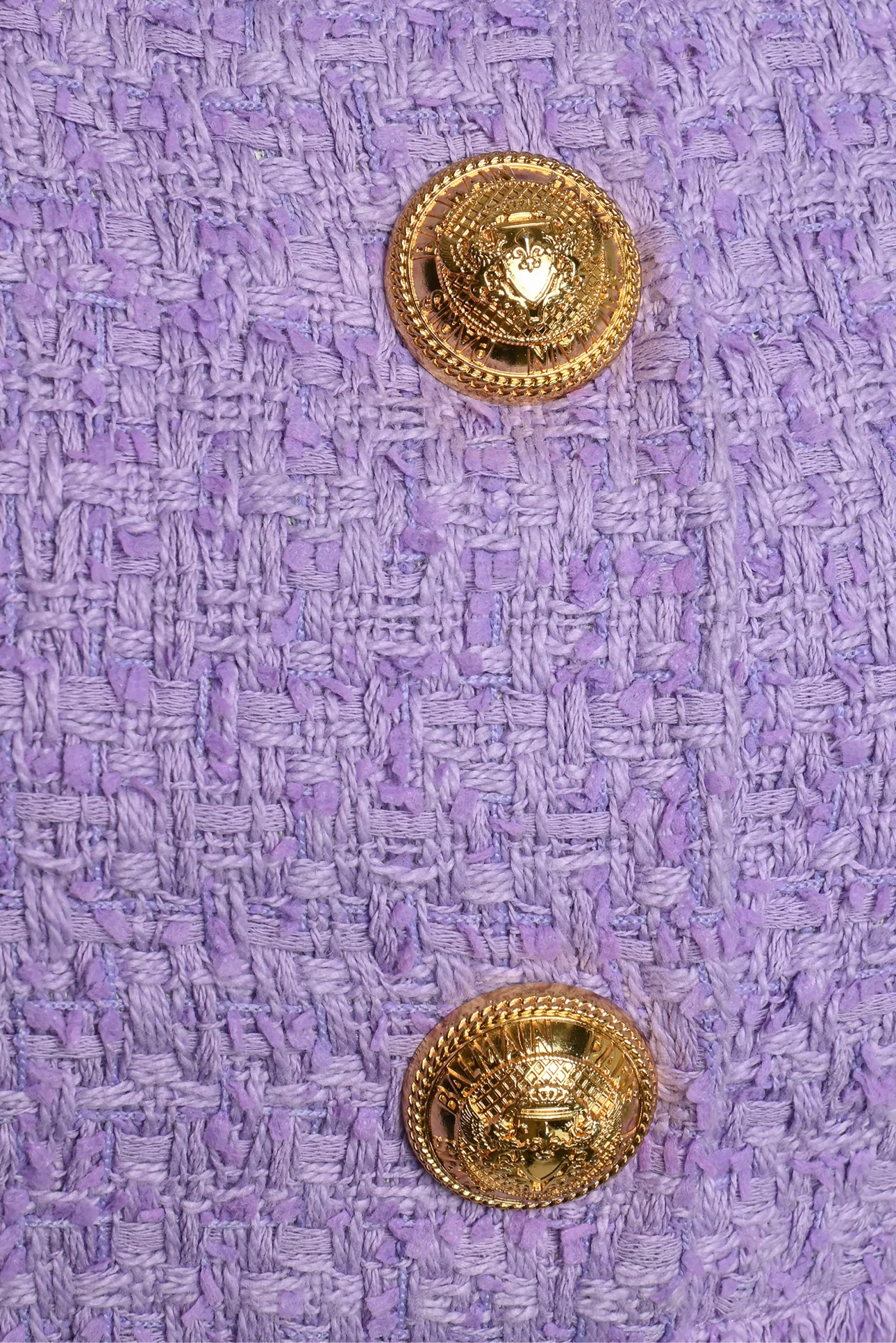 Balmain Size 36 Tweed Crop Tank Top - Image 3