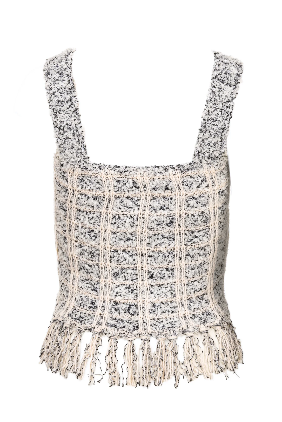 Balmain Size 36 Tweed Tank Top - Image 2