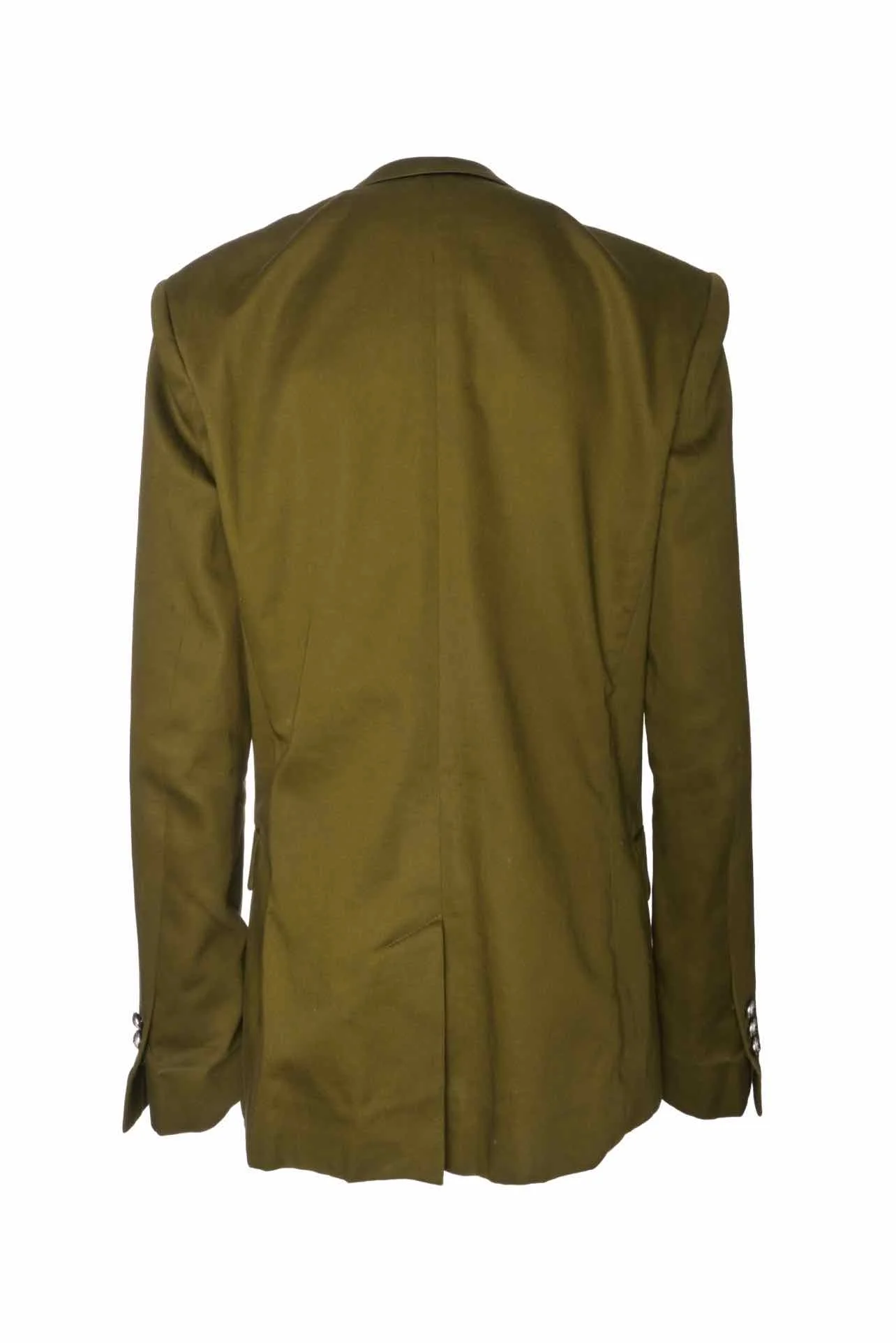 Balmain Size 38 Men's Slim-Fit Cotton-Twill Blazer - Image 2