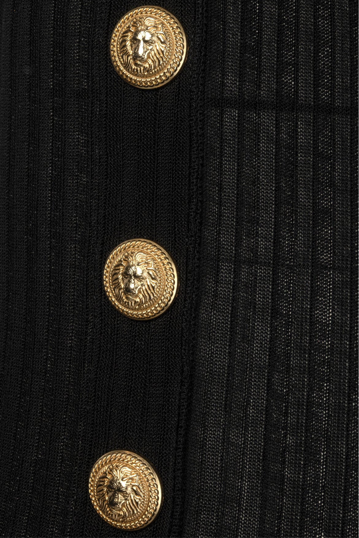 Balmain Size 38 One Shoulder Knit Dress - Image 4