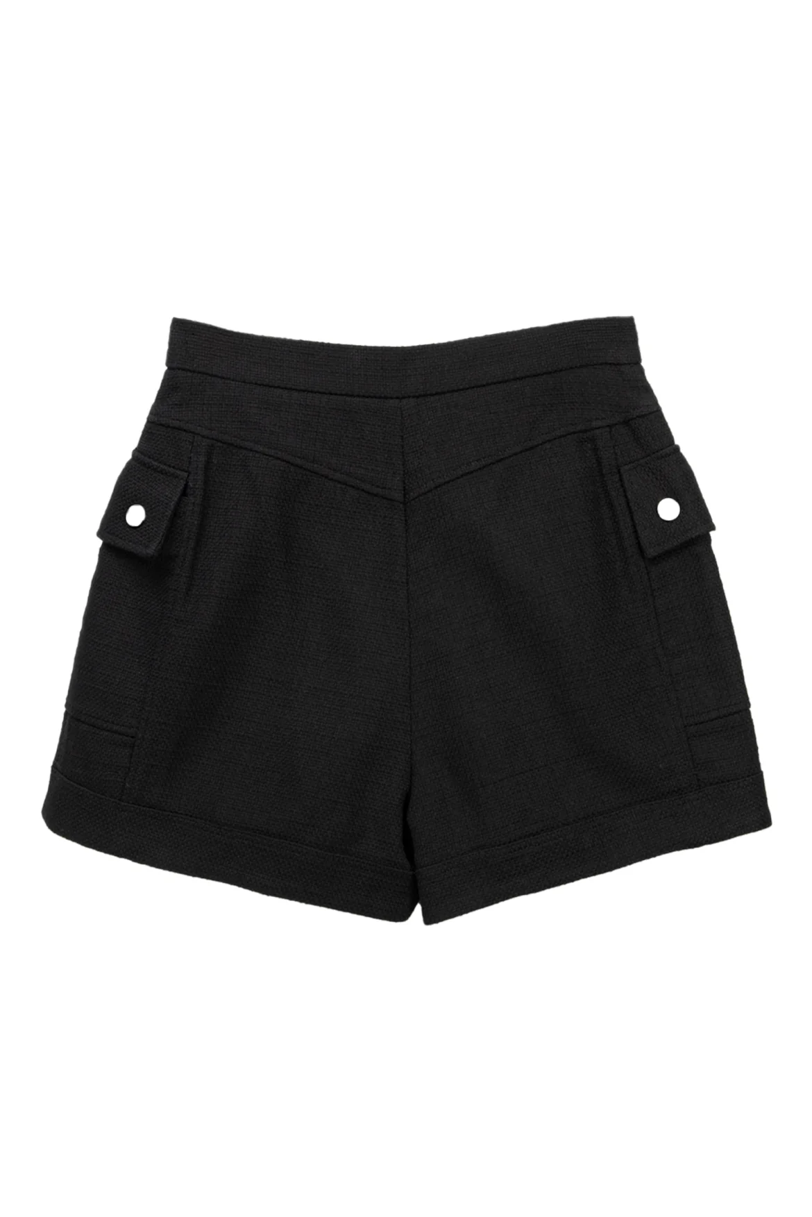 Balmain Size 38 Tweed Sailor Shorts - Image 2