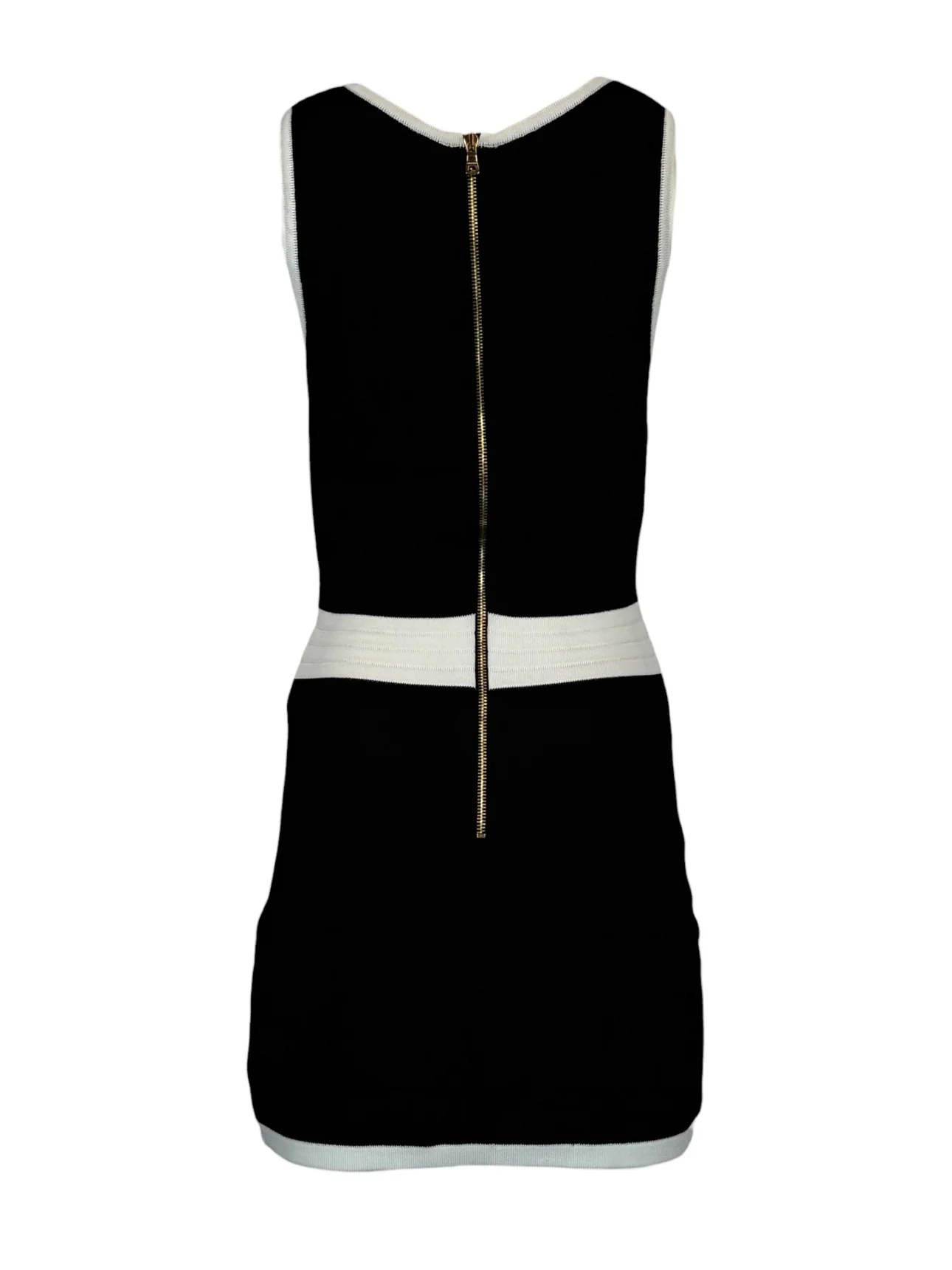 Balmain Size 40 Knit Short Dress - Image 2