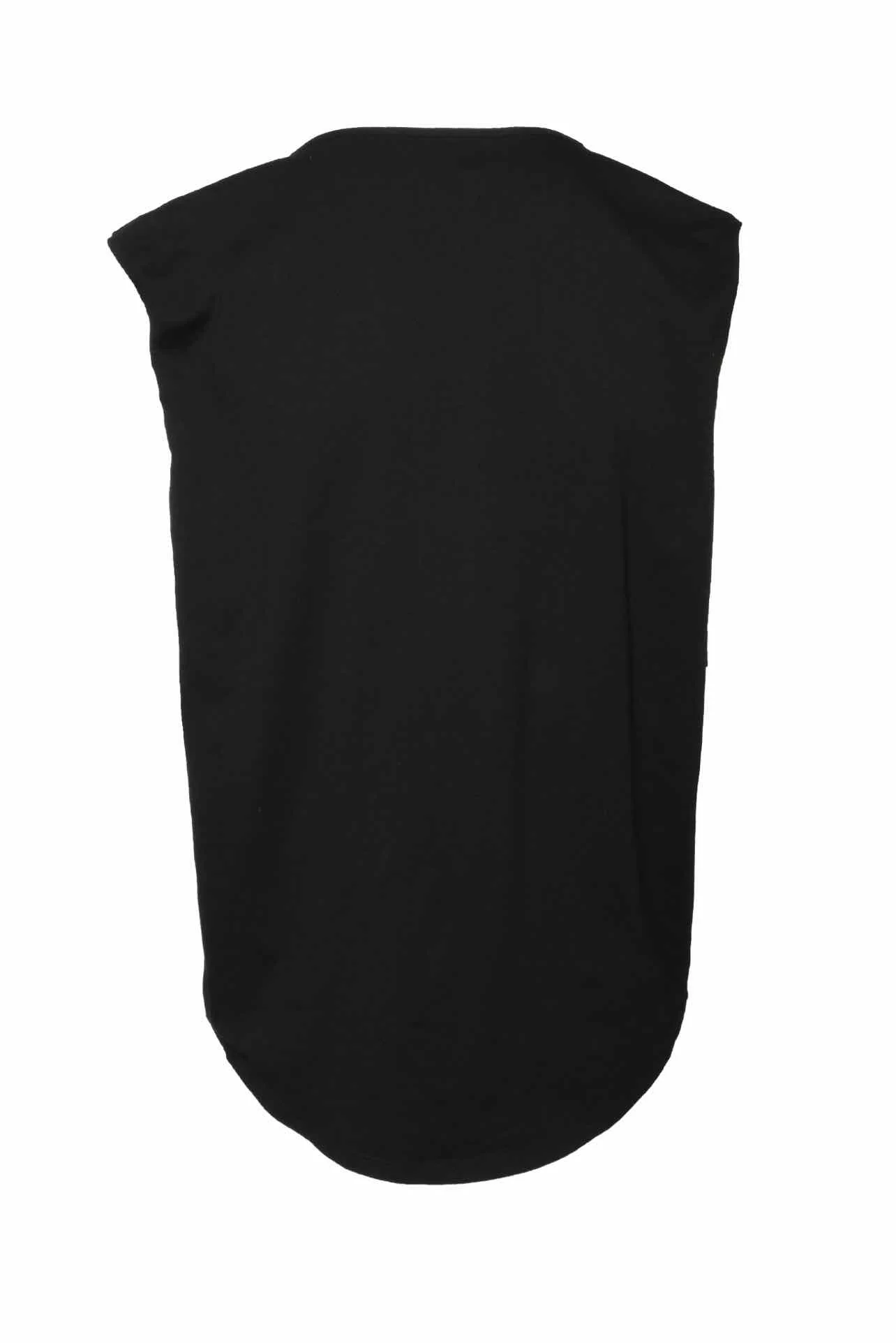 Balmain Size L Logo & Button Tank Top - Image 2