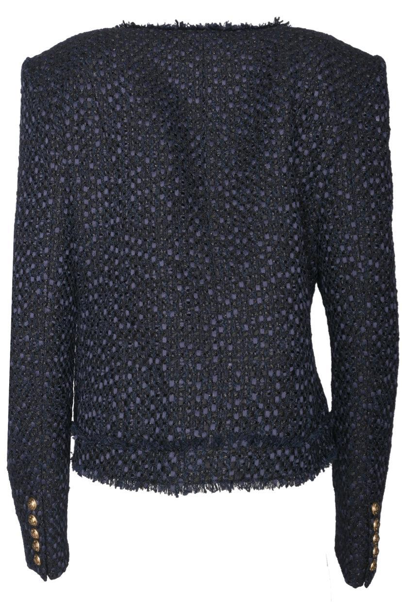 Balmain Size L Tweed Blazer - Image 2
