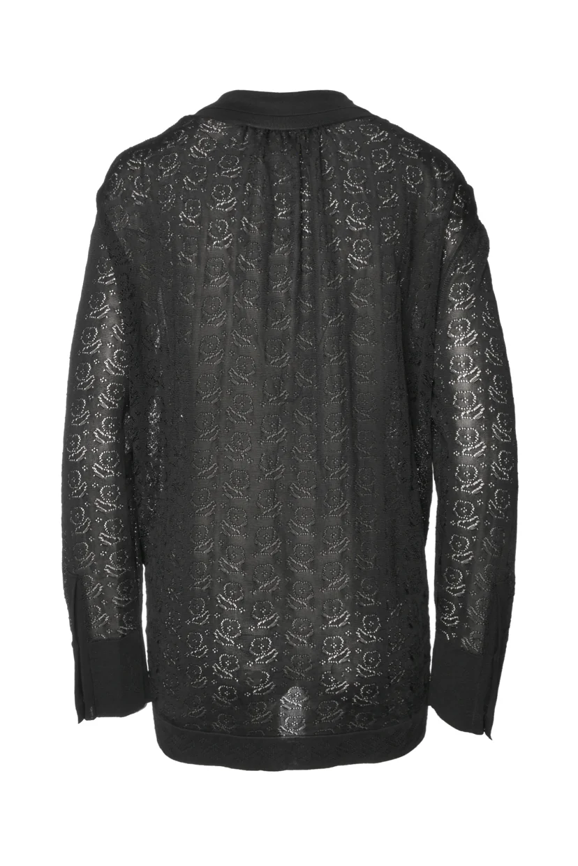 Bernadette Size M Floral Knit Blouse - Image 2
