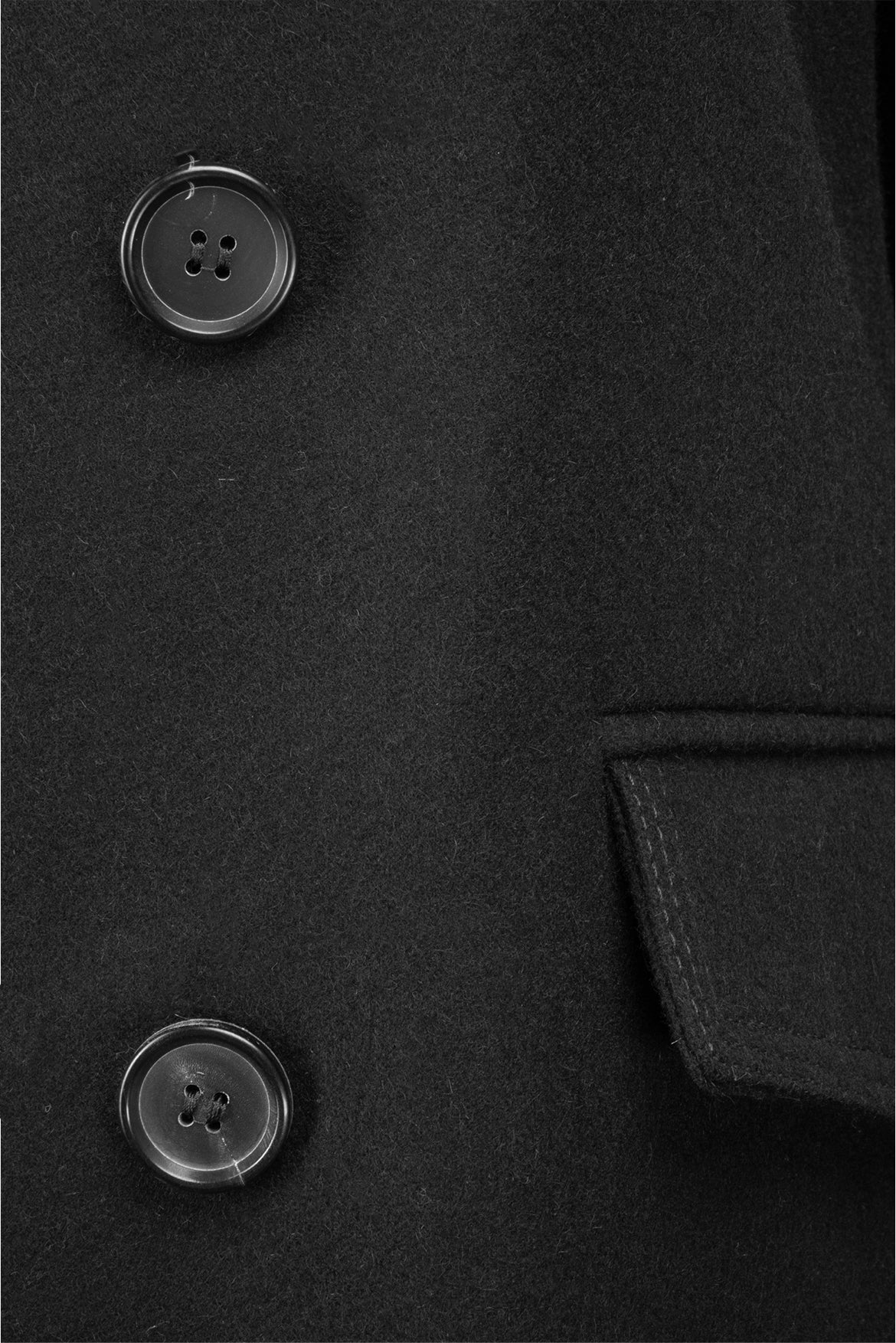 Billy Reid Size M Men's Double Breasted Wool Coat - Image 3