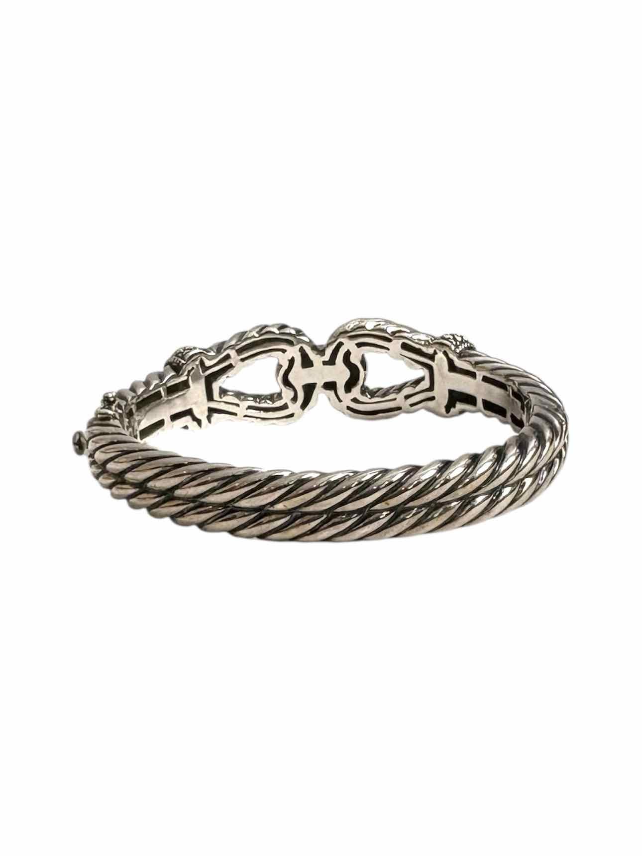Birks Andrea Candella Sterling Silver w/18KT Gold Diamond  Bracelet - Image 2