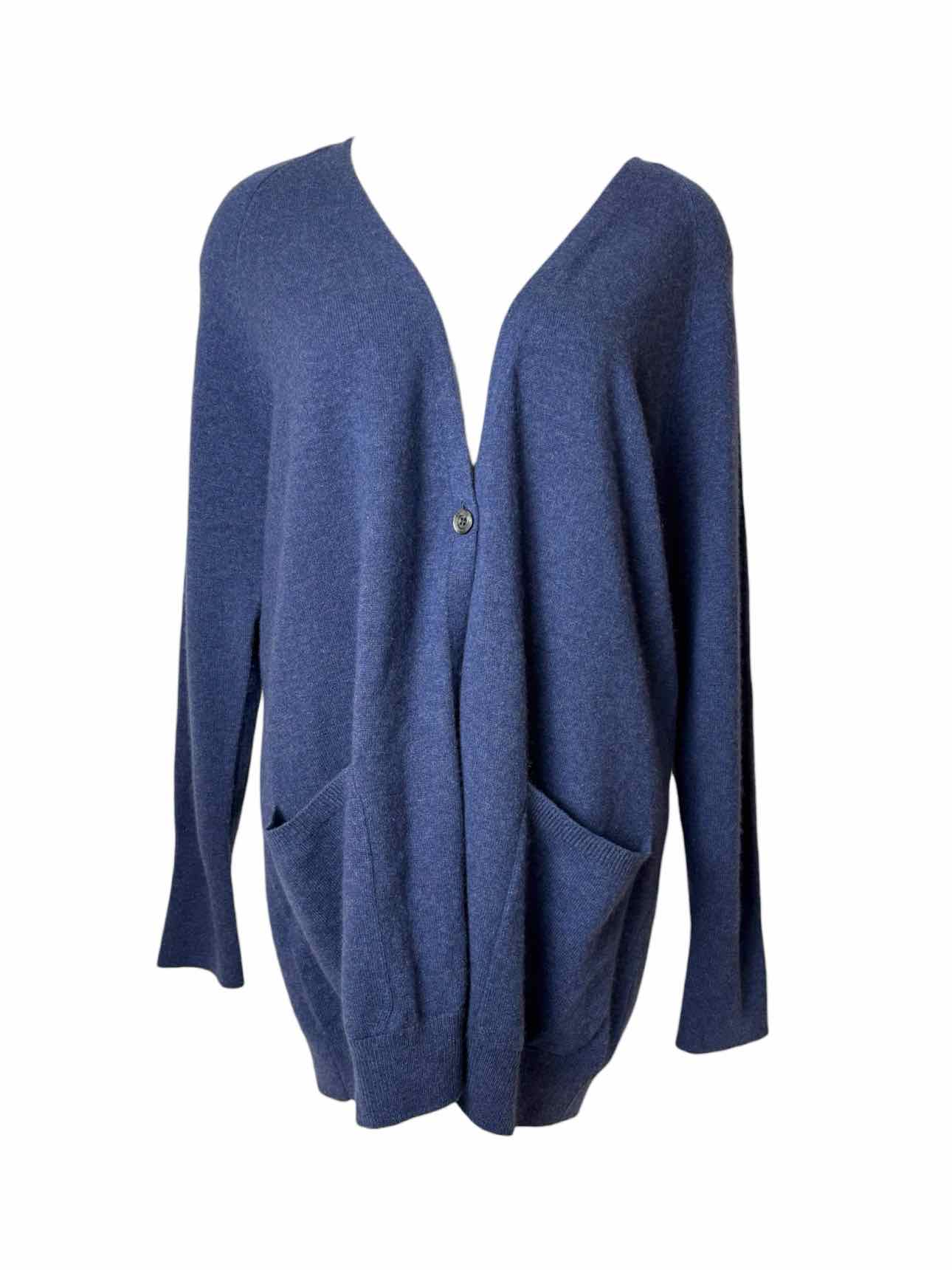 Black Goat Size XL Cashmere Cardigan