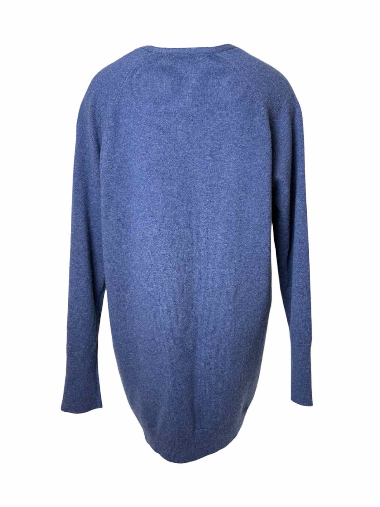 Black Goat Size XL Cashmere Cardigan - Image 2