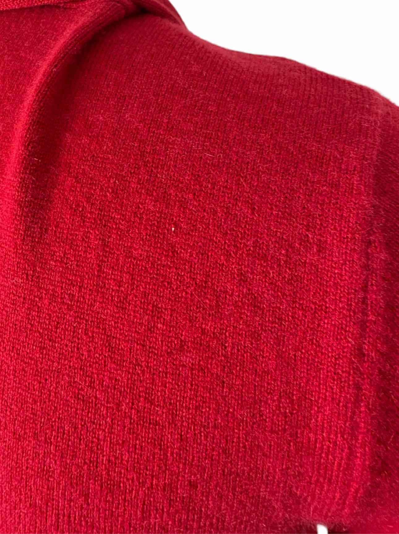 Black Goat Size XL Cashmere Patch Pocket Cardigan - Image 4