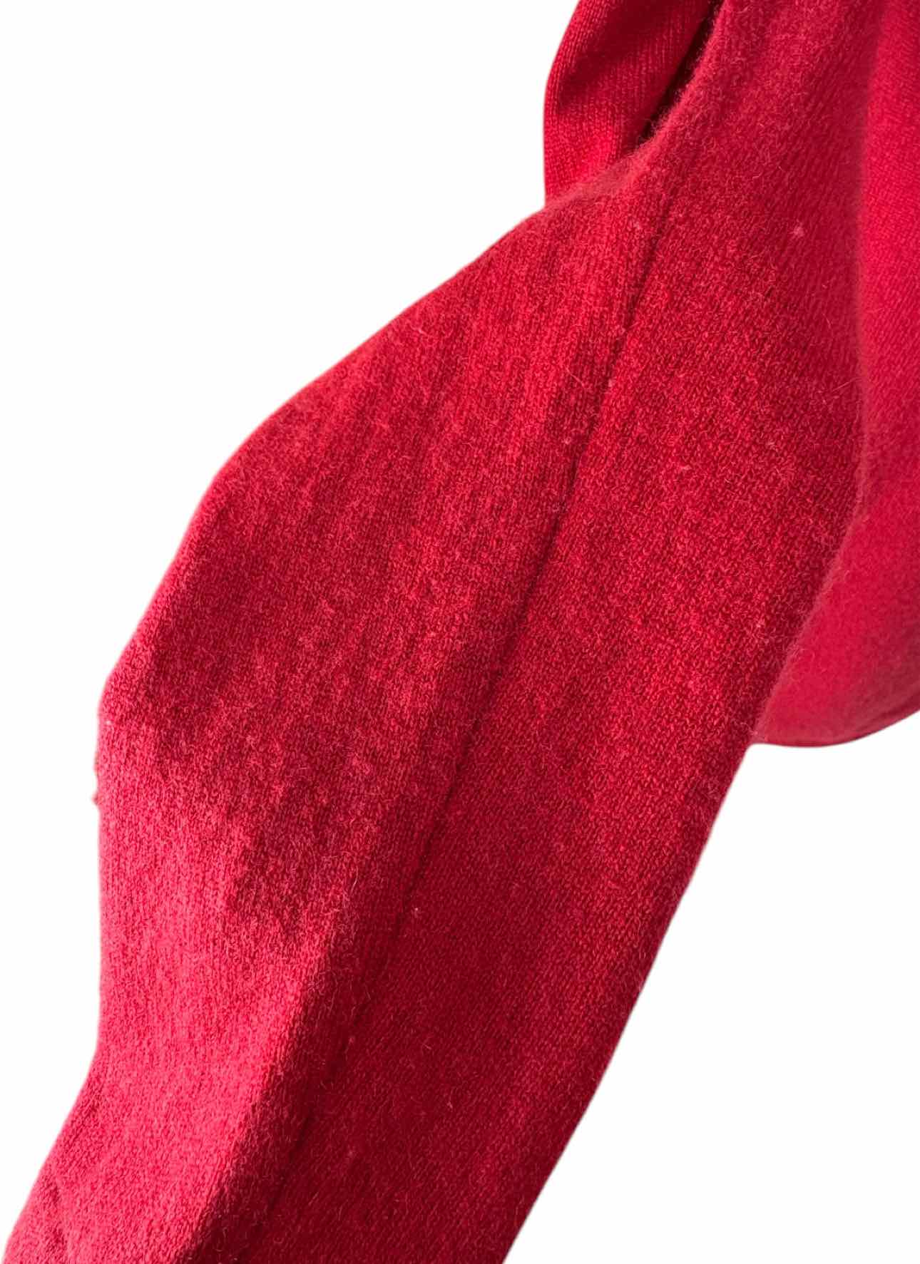 Black Goat Size XL Cashmere Patch Pocket Cardigan - Image 6