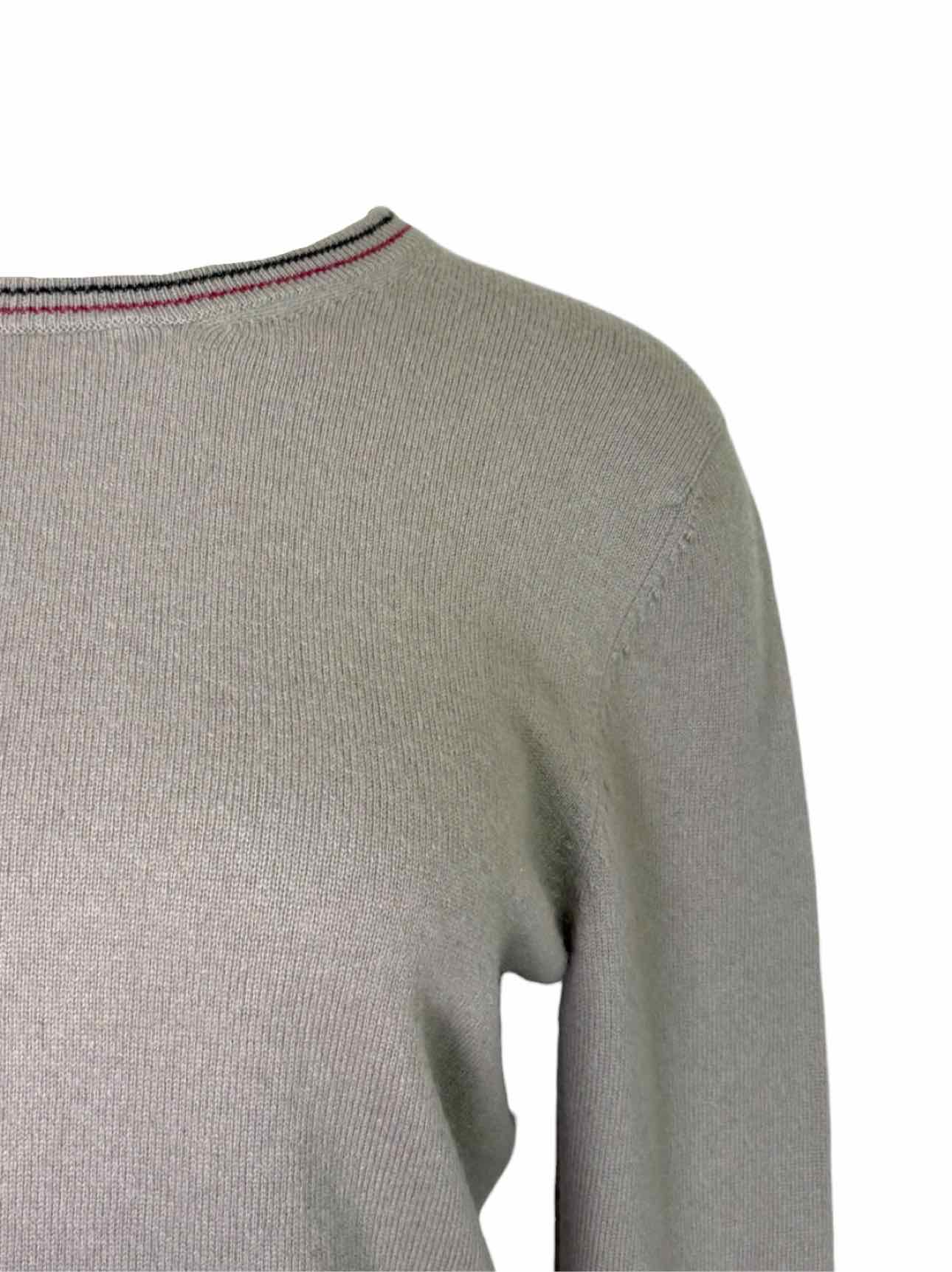 Black Goat Size XL Cashmere Sweater - Image 3