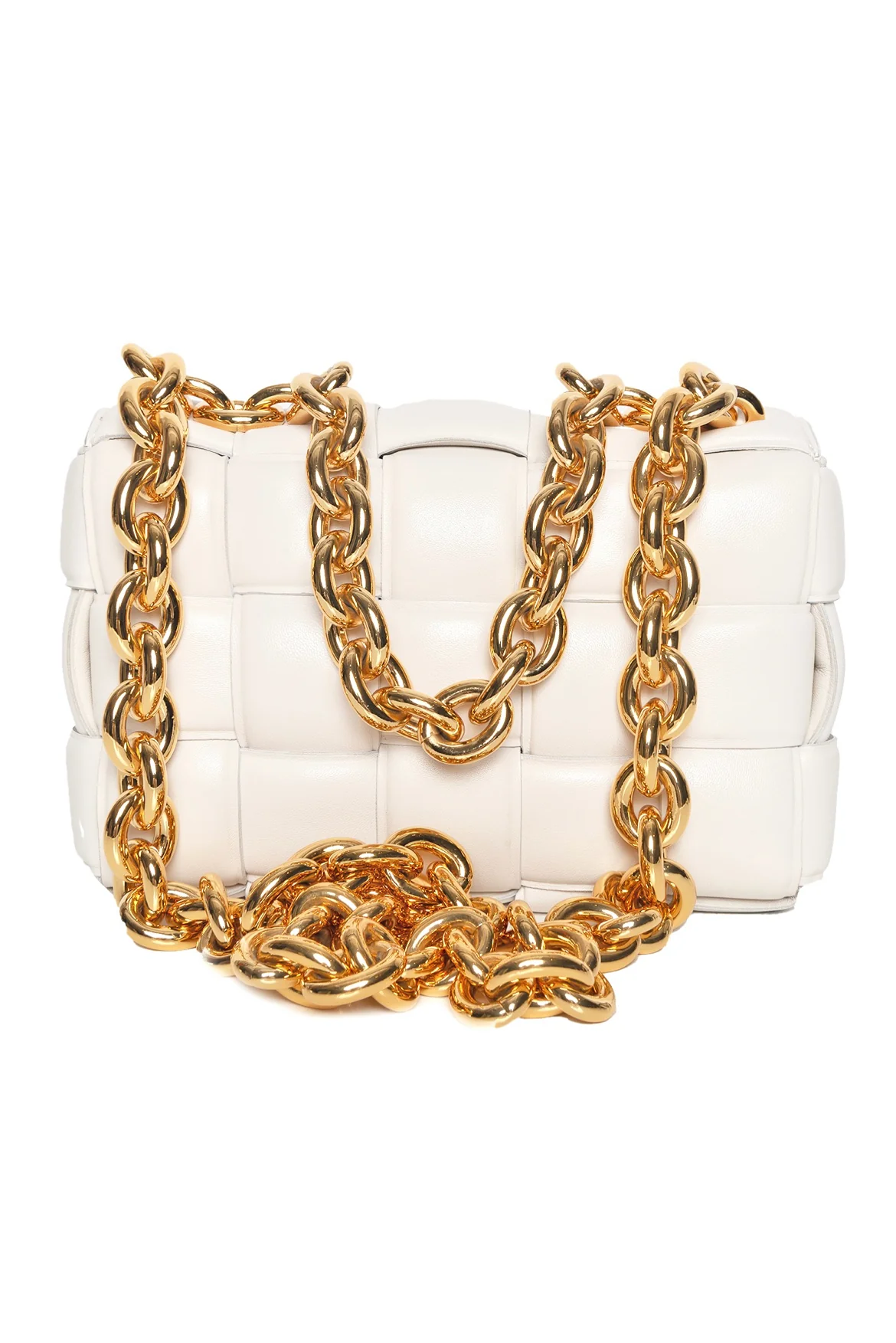 Bottega Veneta Chain Cassette Padded Intrecciato Leather Crossbody - Image 3