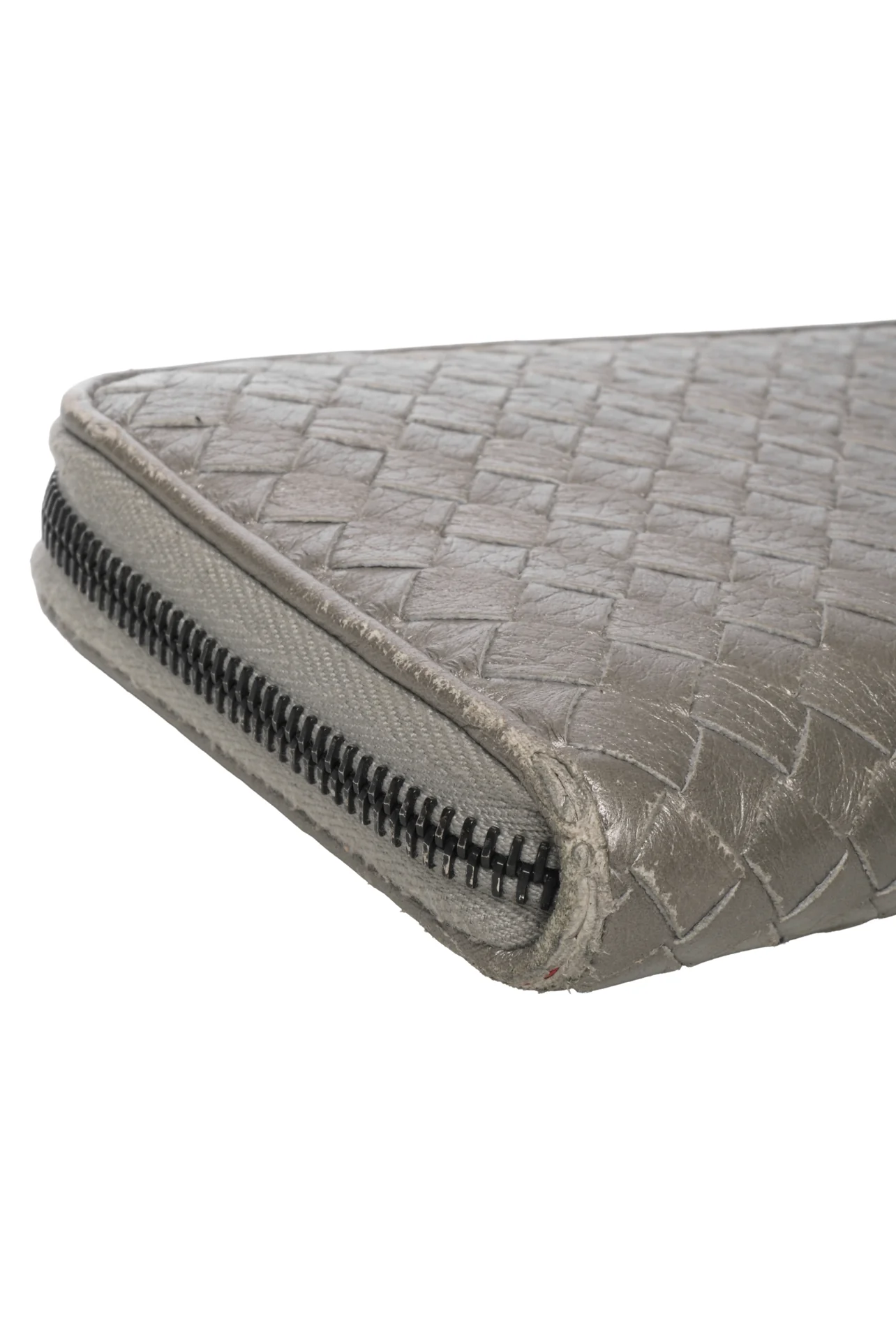 Bottega Veneta Continental Zip Intrecciato Wallet - Image 3