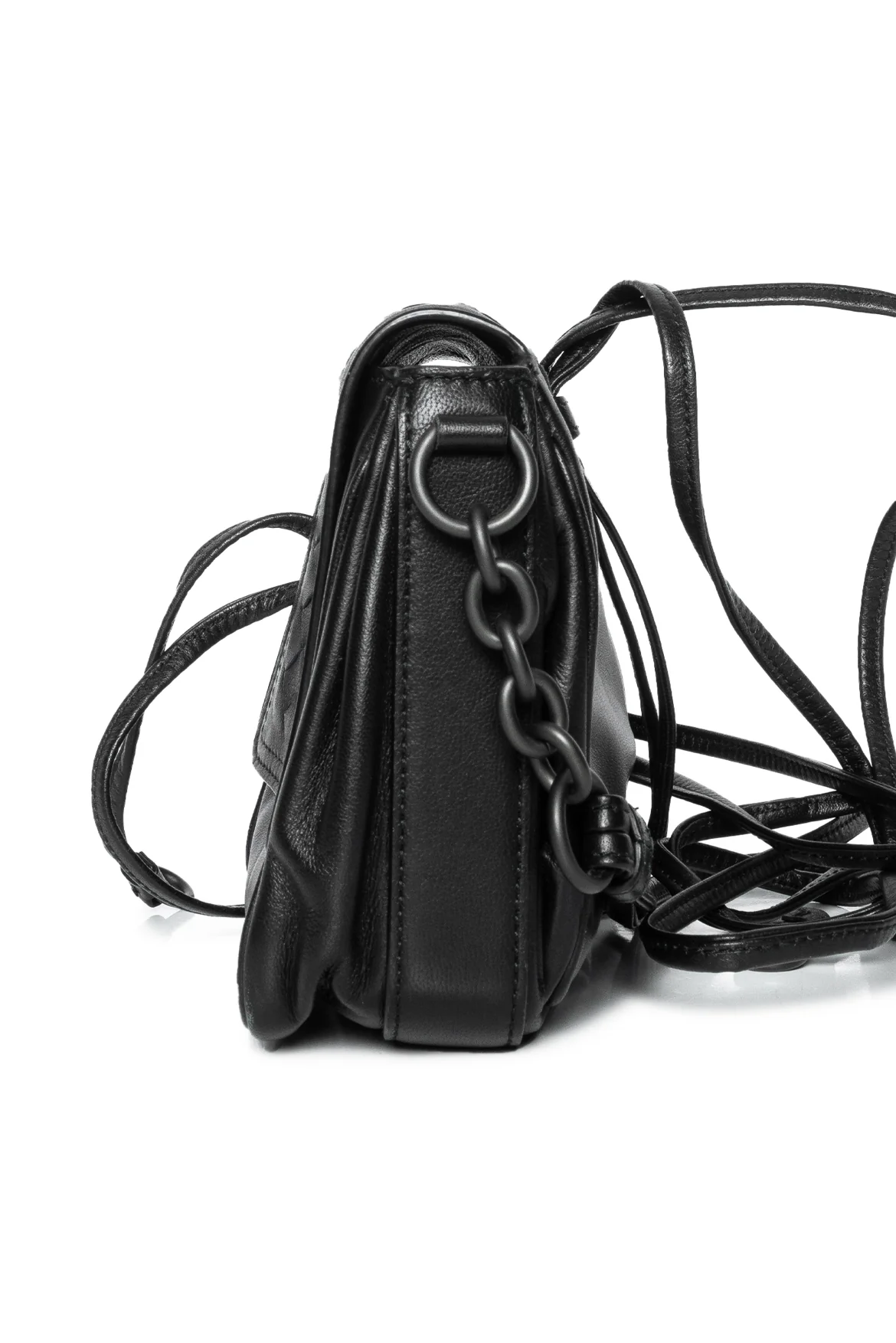 Bottega Veneta Intrecciato Leather Double Pocket Flap Crossbody - Image 4