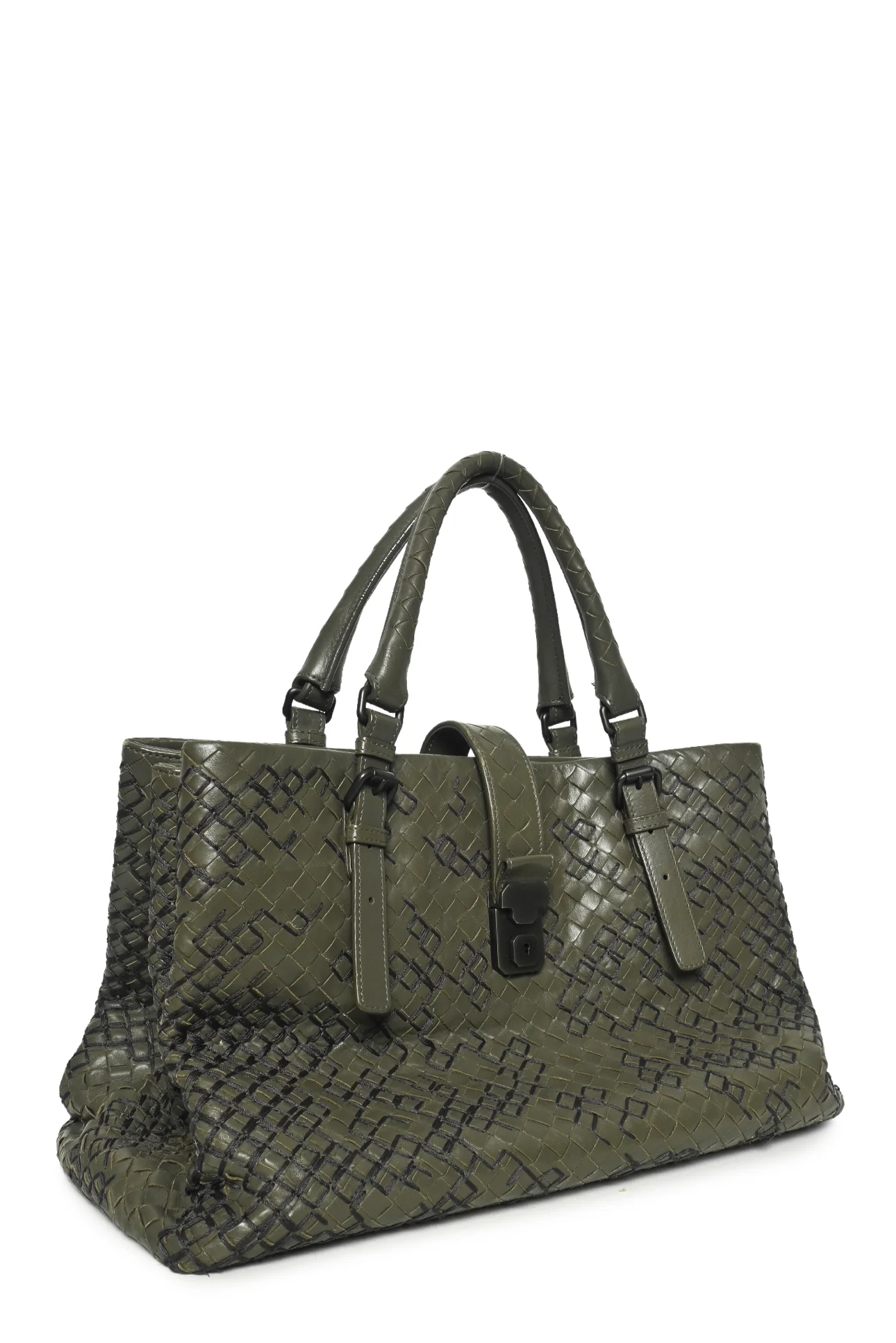 Bottega Veneta Intrecciato Roma Tote - Image 2