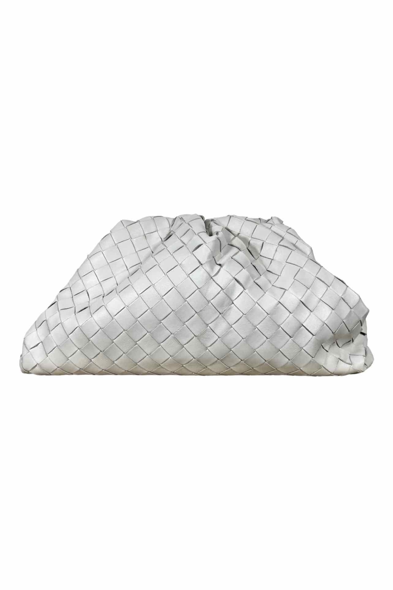 Bottega Veneta Intrecciato Woven Leather Pouch Clutch - Image 3