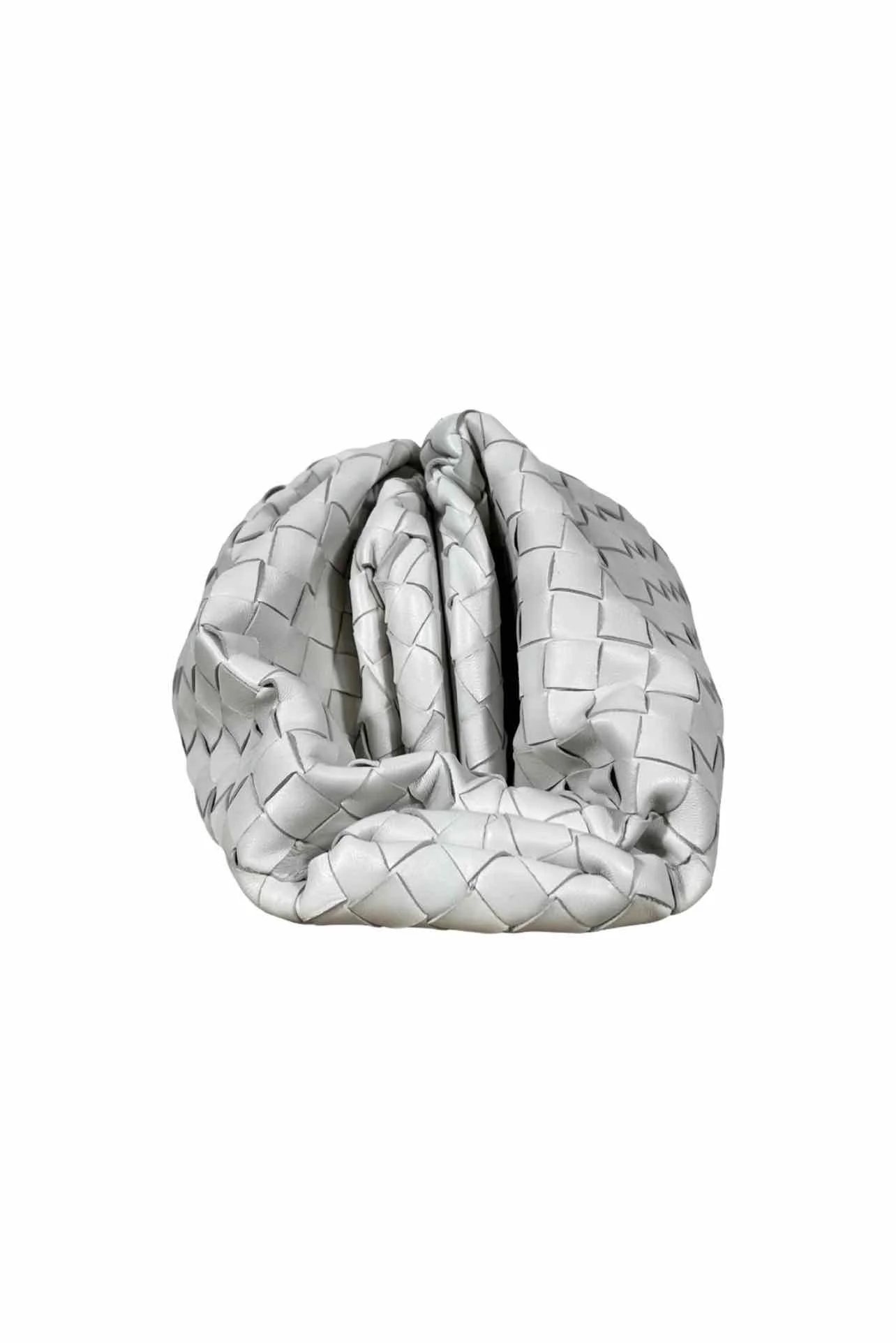 Bottega Veneta Intrecciato Woven Leather Pouch Clutch - Image 4