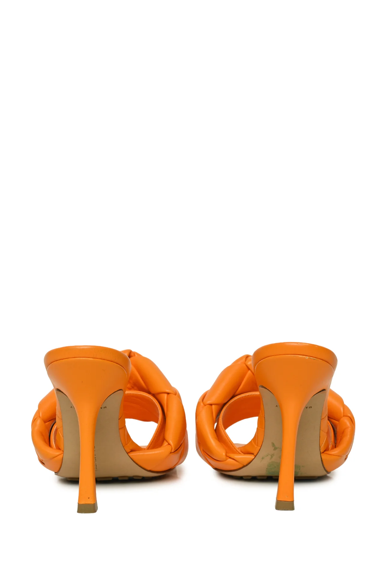 Bottega Veneta Size 35 Intrecciato Lido Heeled Sandals - Image 4