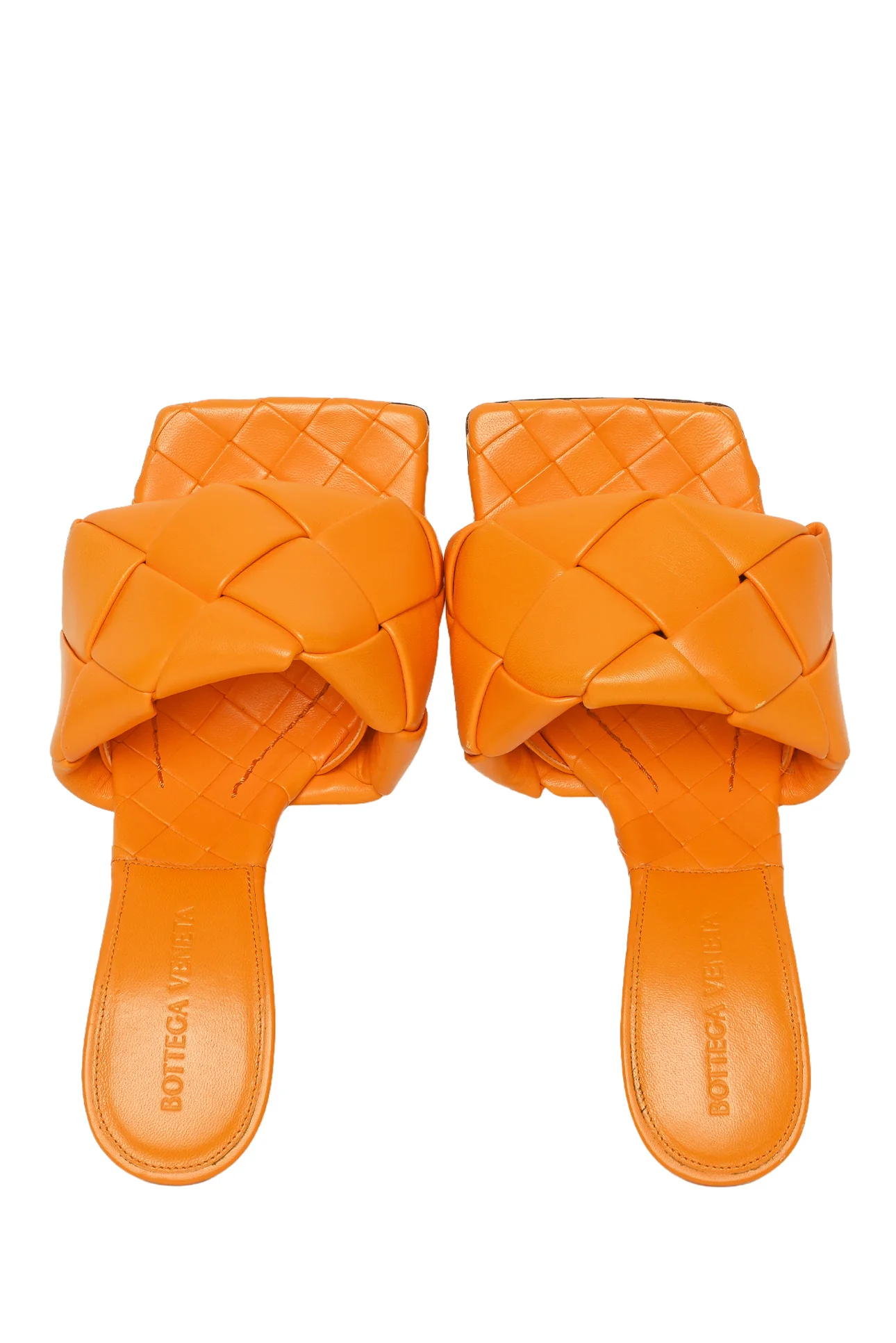 Bottega Veneta Size 35 Intrecciato Lido Heeled Sandals - Image 6