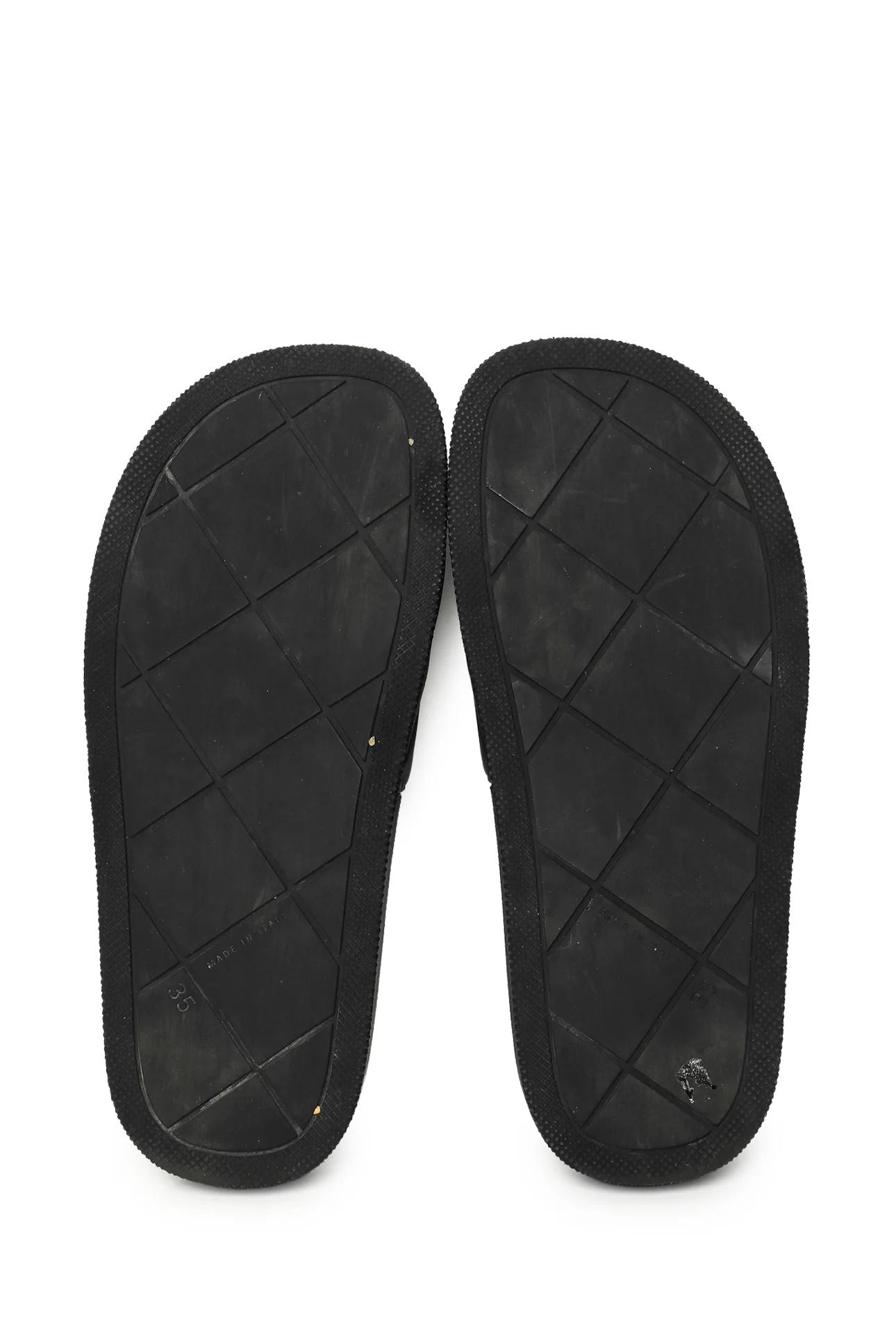 Bottega Veneta Size 35 Quilted Slide Sandals - Image 9