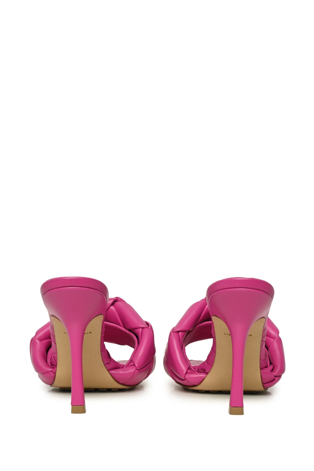 Bottega Veneta Size 37 Lido Intrecciato Leather Sandals - Image 4
