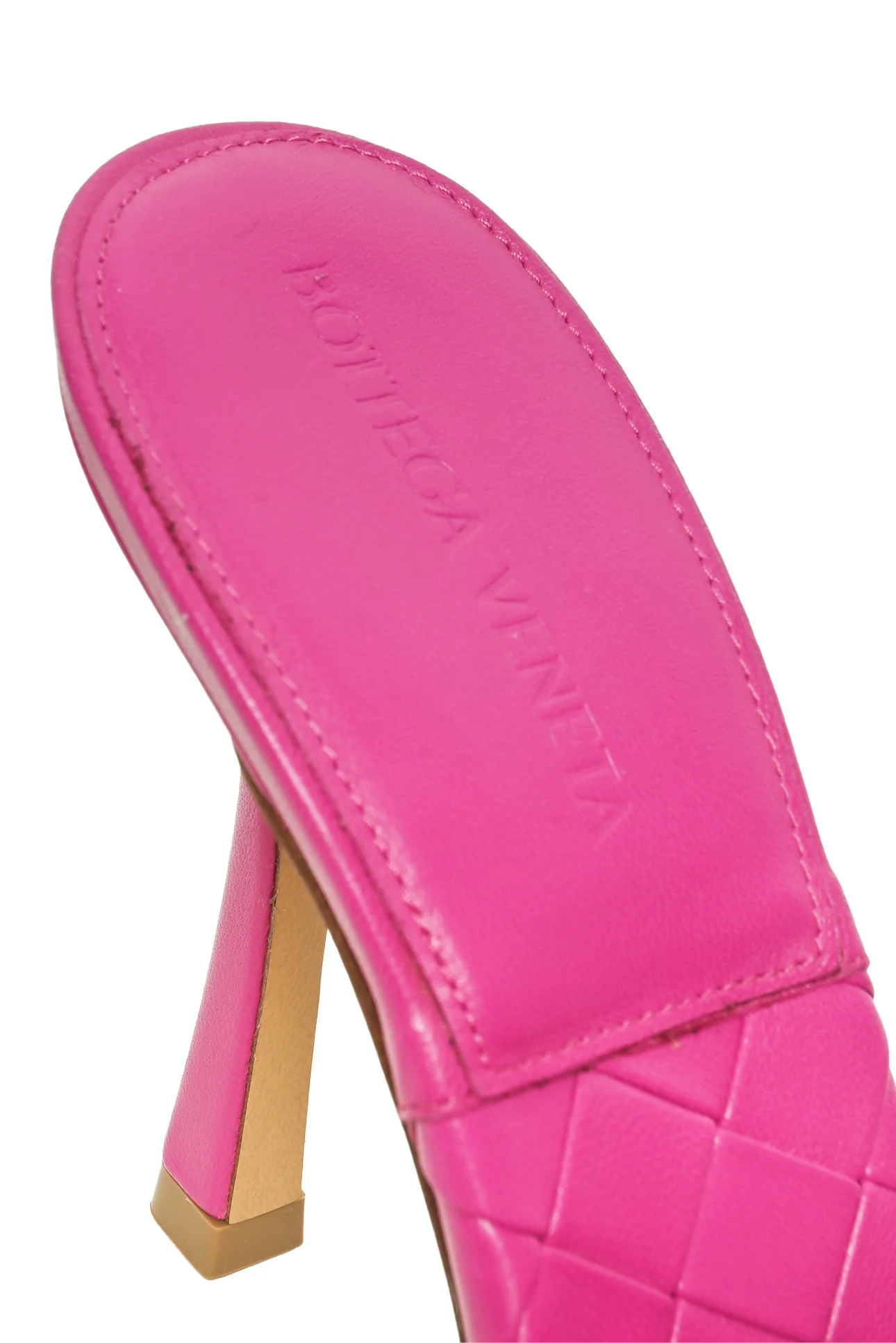 Bottega Veneta Size 37 Lido Intrecciato Leather Sandals - Image 5