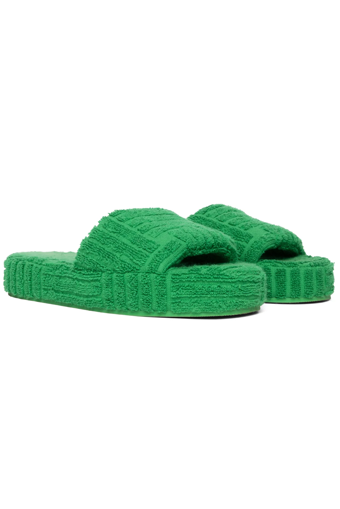 Bottega Veneta Size 37 Toweling Slides - Image 2