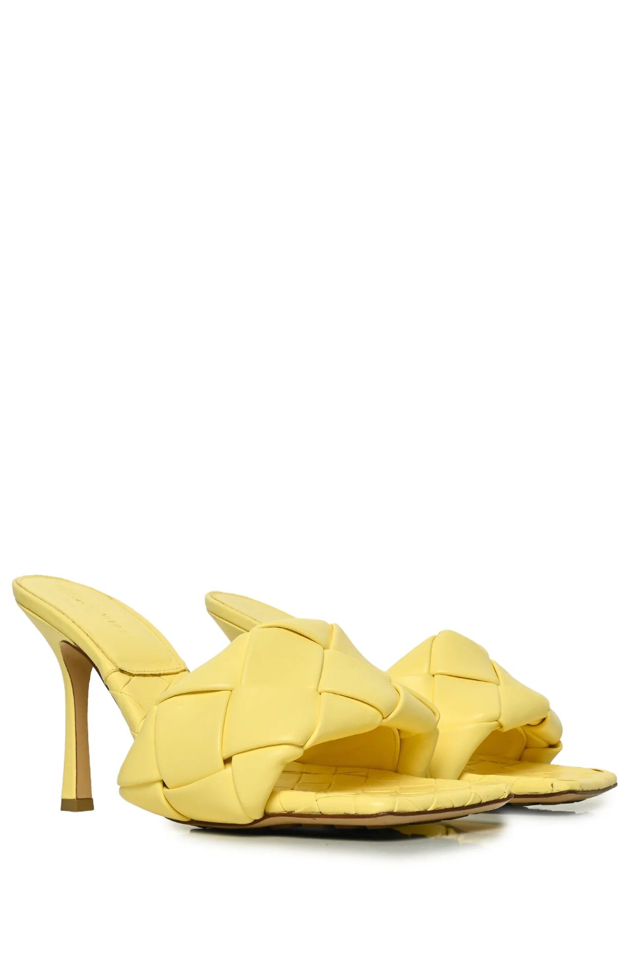 Bottega Veneta Size 38.5 Lido Mules - Image 2