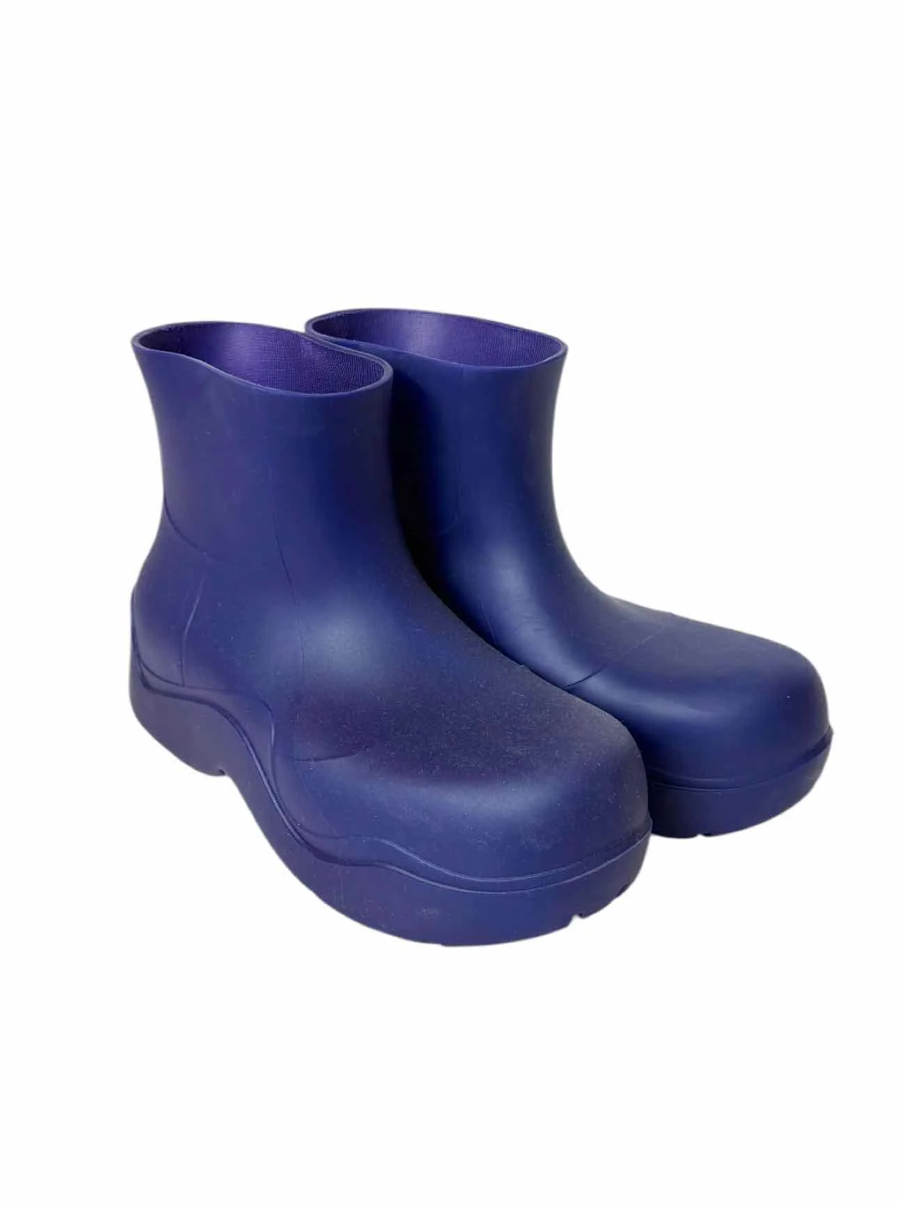 Bottega Veneta Size 38 Puddle Rubber Ankle Boots - Image 2