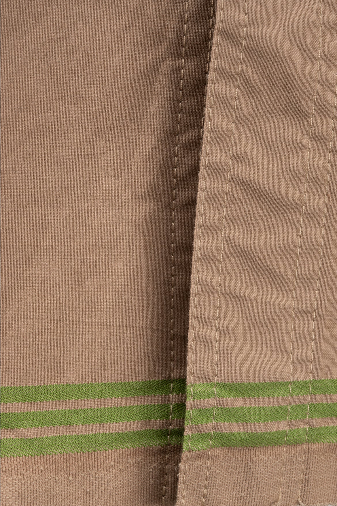 Bottega Veneta Size 4 Belted Cotton Midi Skirt - Image 5