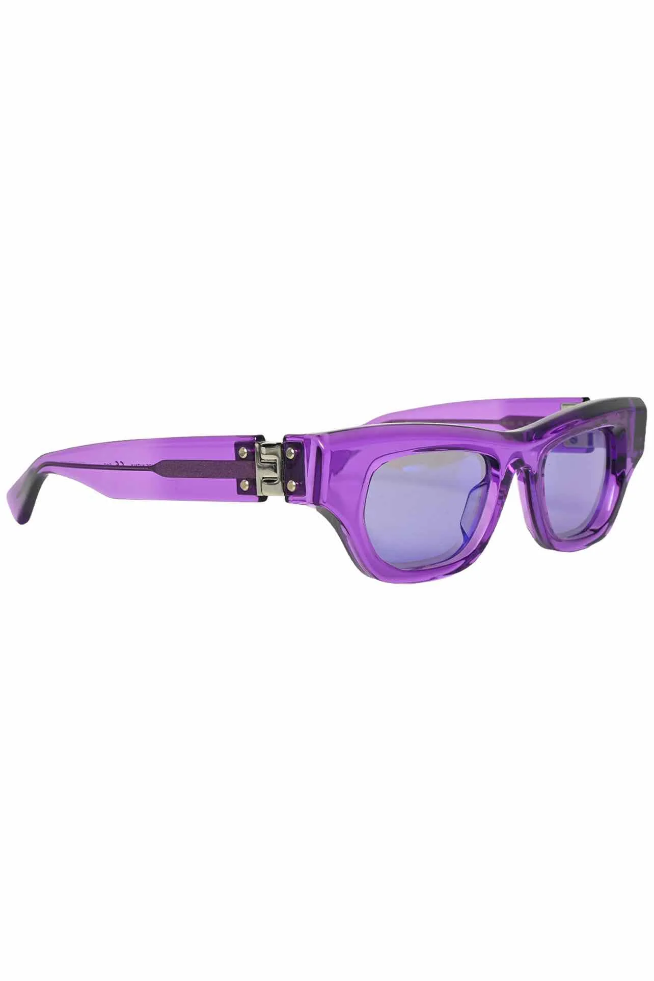 Bottega Veneta Squared Translucent Sunglasses - Image 2