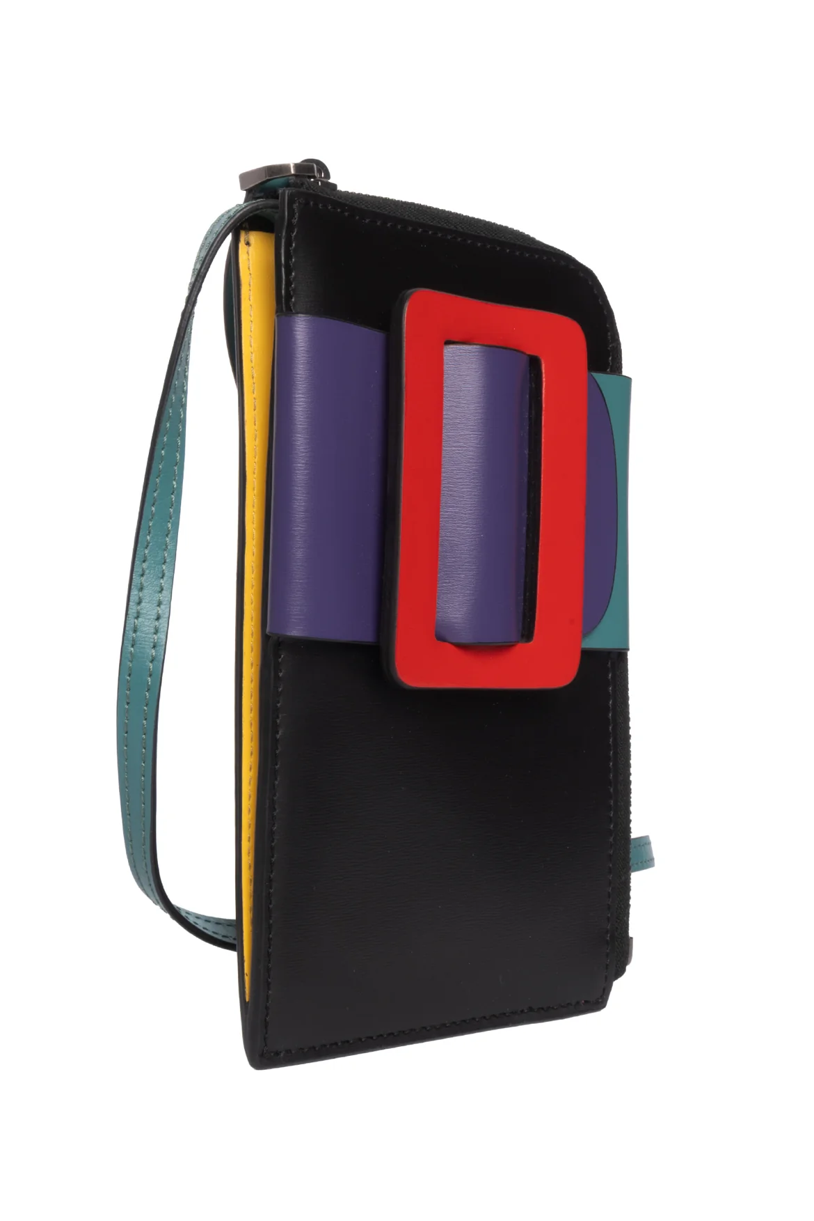 Boyy Leather Card Holder Wallet on Strap - Image 2