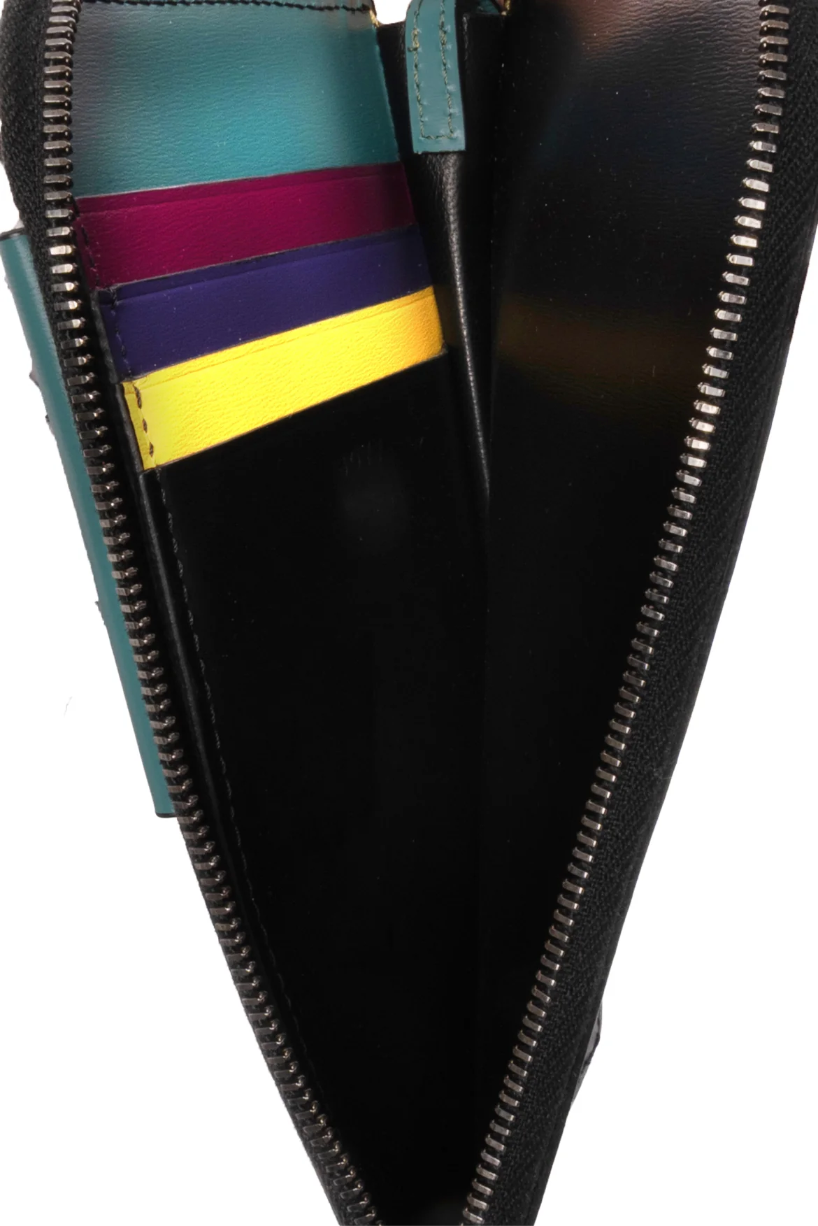 Boyy Leather Card Holder Wallet on Strap - Image 5