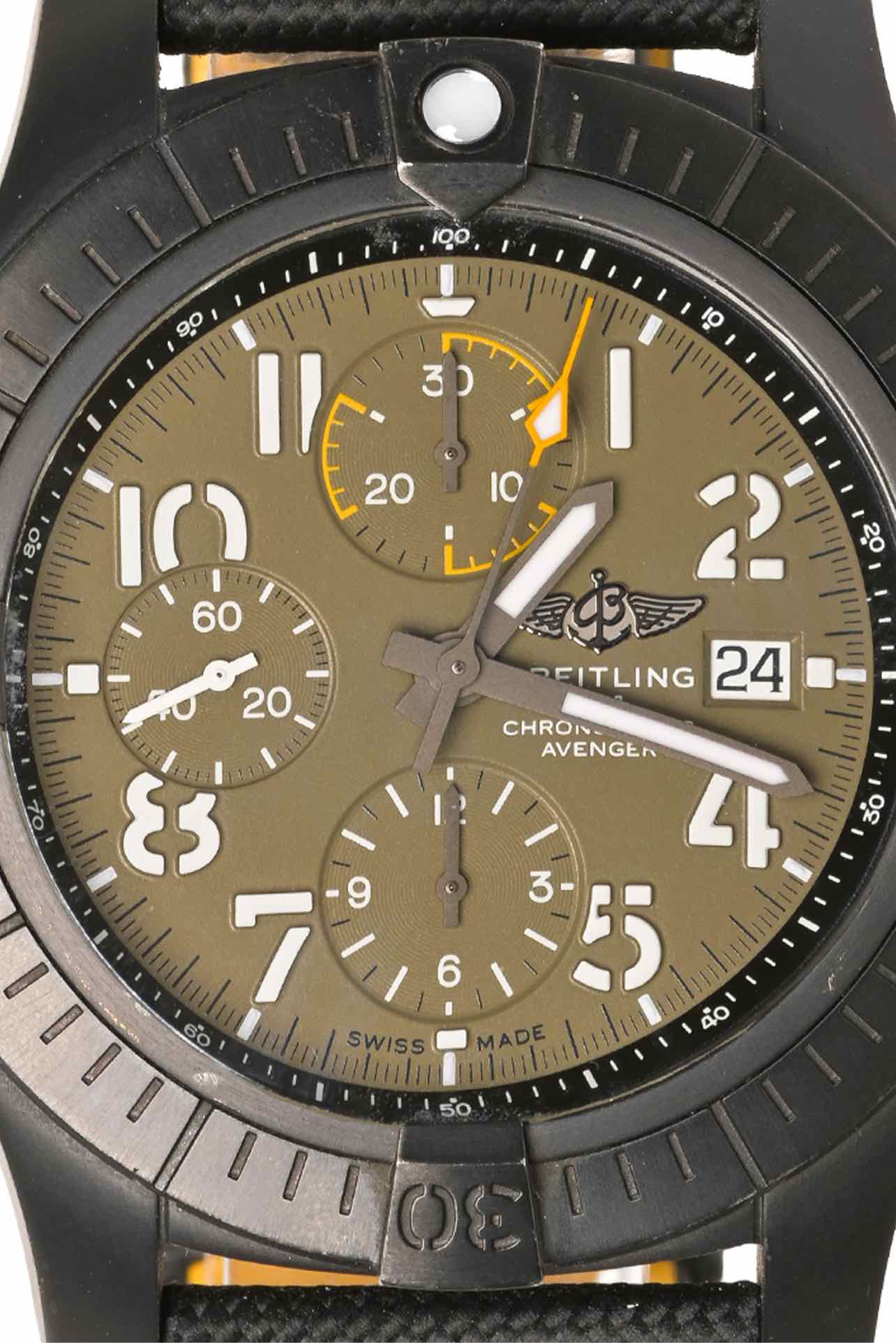 Breitling Men's 2021 Avenger Chronograph 45 Night Mission Watch - Image 2