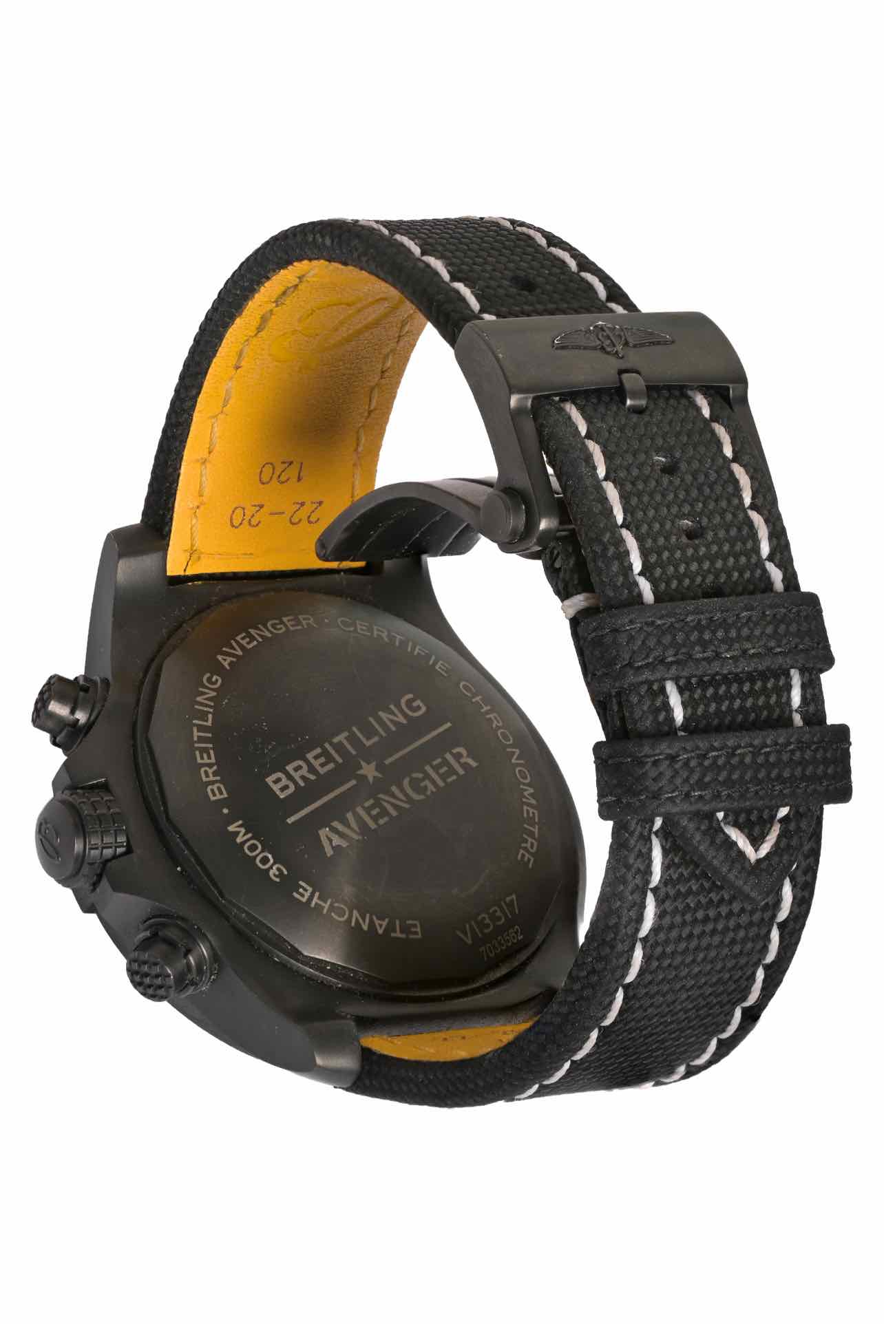 Breitling Men's 2021 Avenger Chronograph 45 Night Mission Watch - Image 3