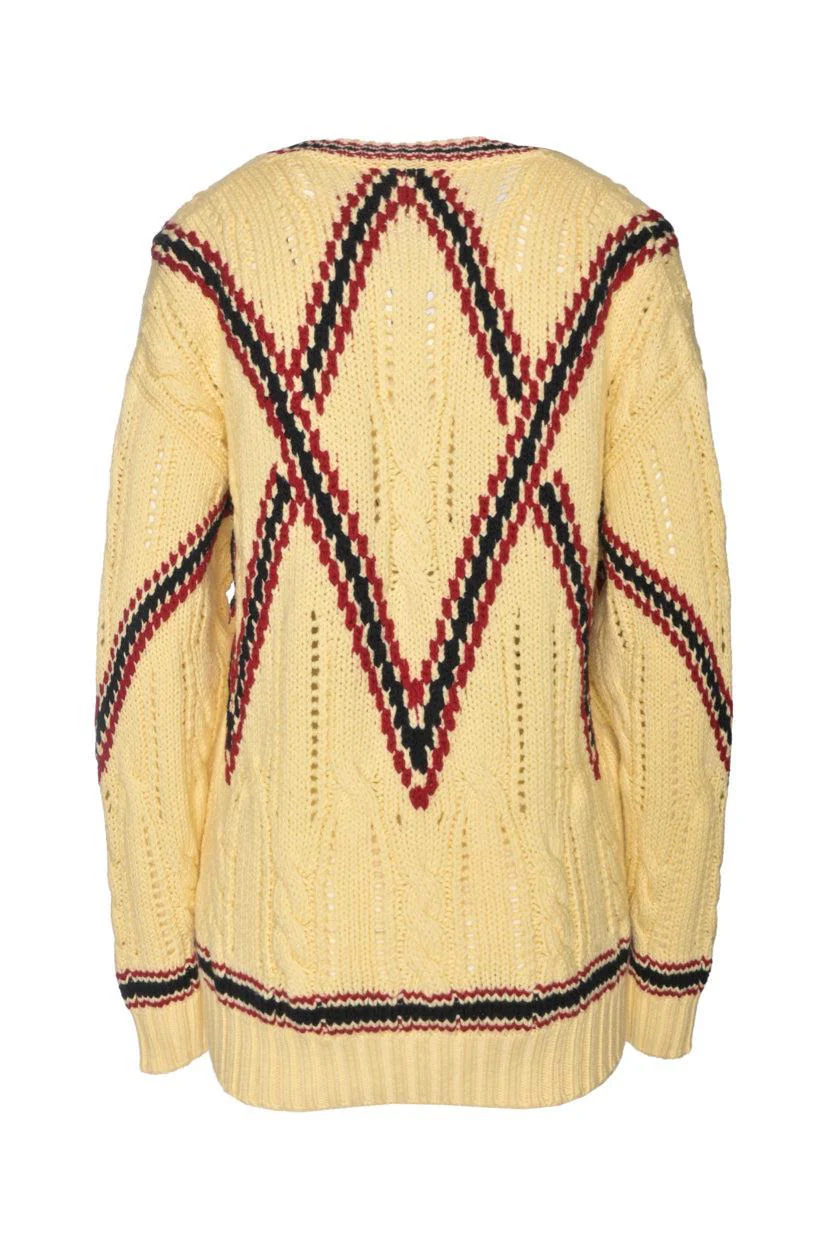 Brioni Size 46 Men's V-neck Wool Sweater - Image 2