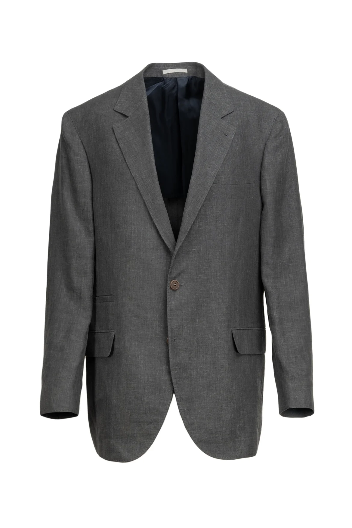 Brunello Cucinelli Men's Single Breasted Linen Blend Blazer