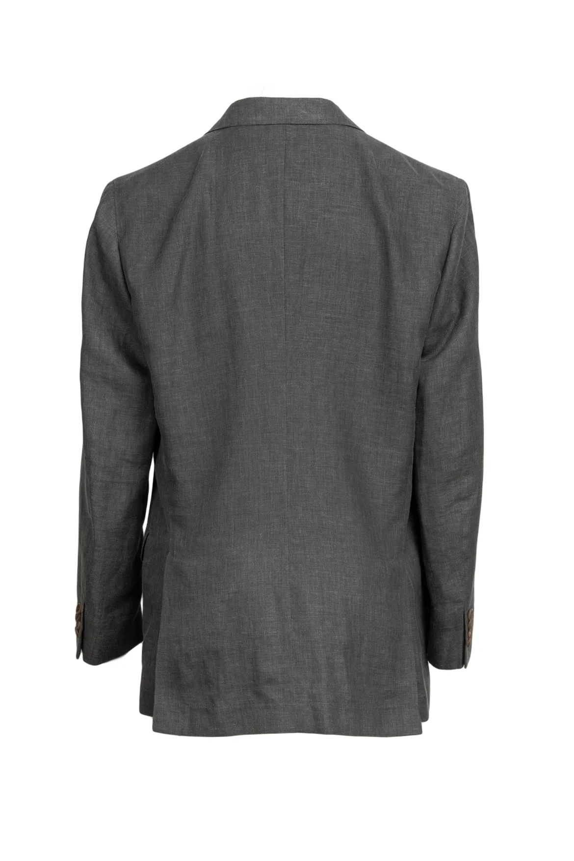 Brunello Cucinelli Men's Single Breasted Linen Blend Blazer - Image 2