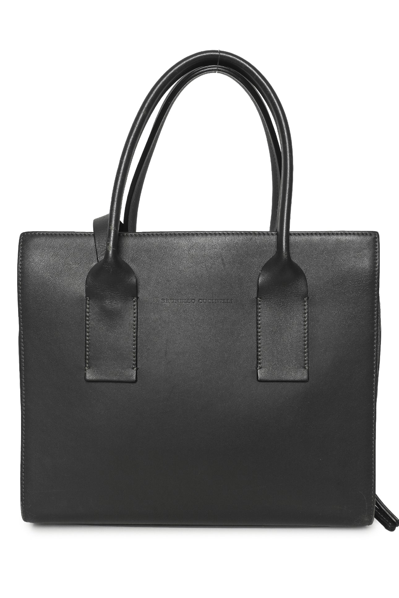 Brunello Cucinelli Monili Bead Top Handle Bag - Image 3