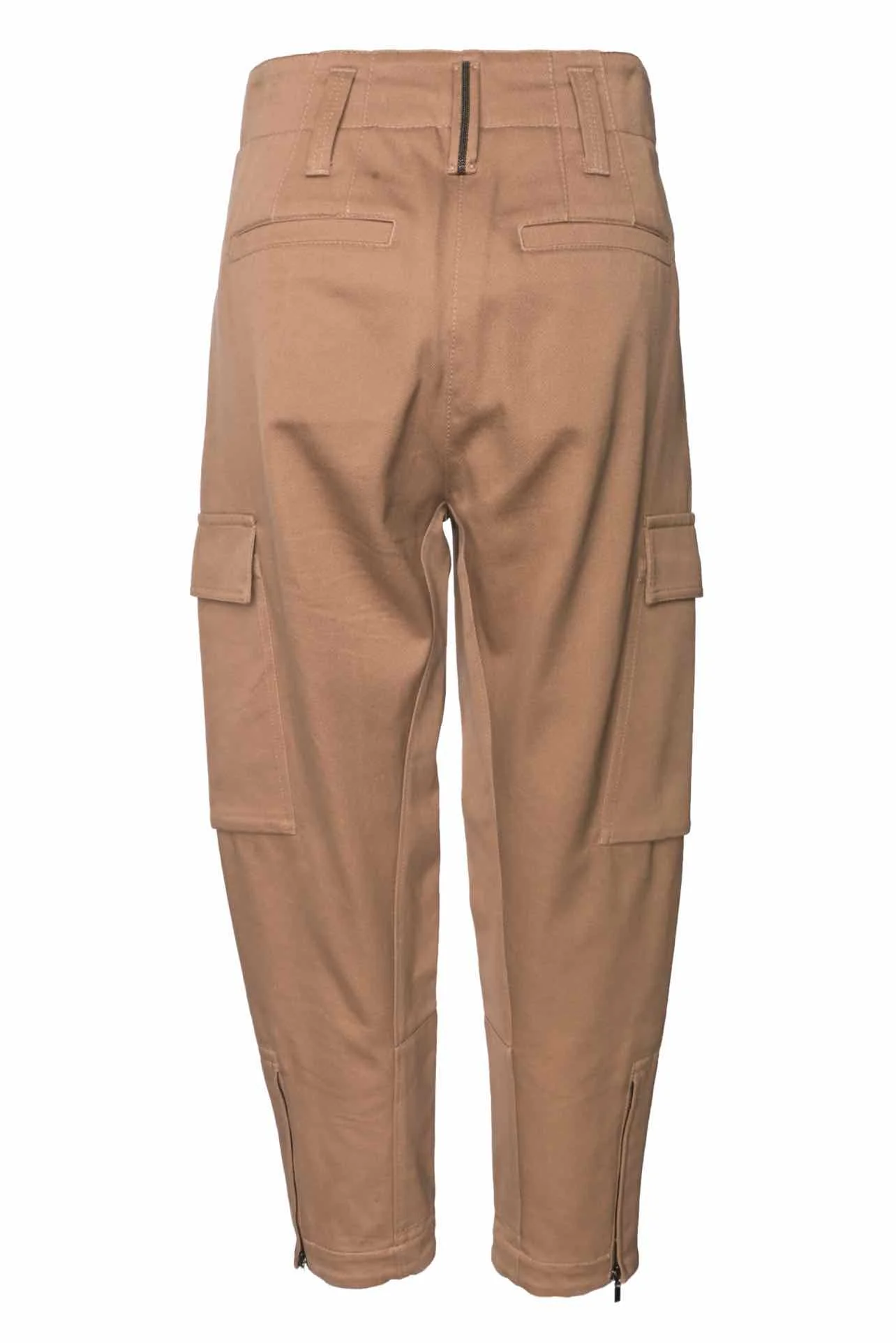 Brunello Cucinelli Size 2 Cargo Tapered Leg Pants - Image 2