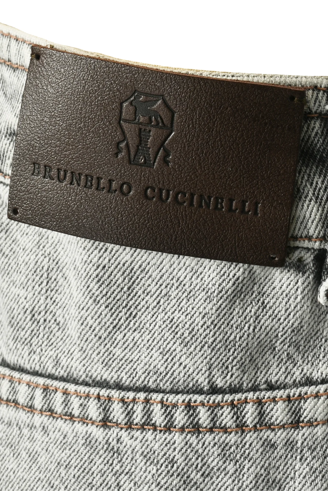 Brunello Cucinelli Size 2 The Baggy Tapered Leg Jeans - Image 3