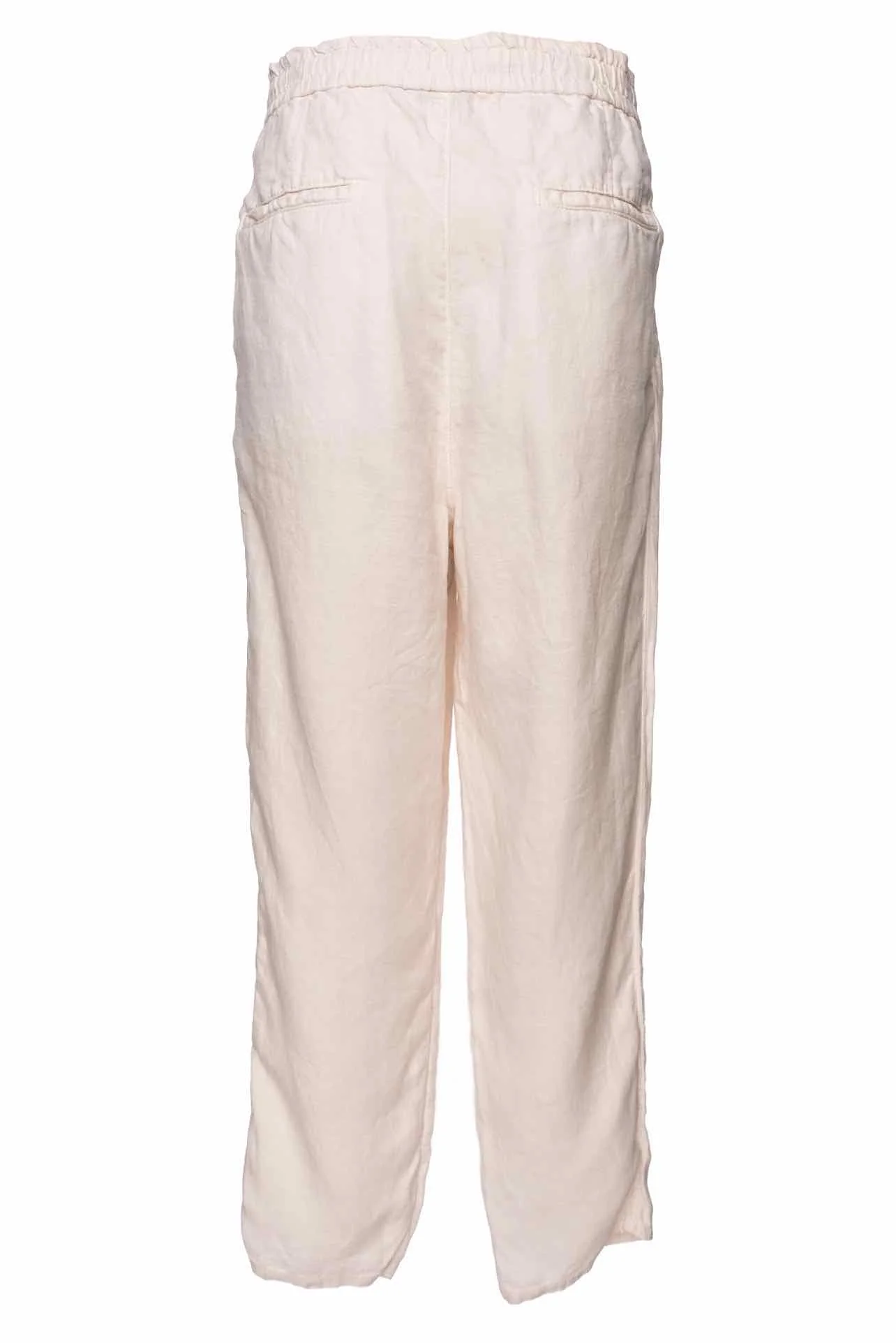 Brunello Cucinelli Size 32 Men's Drawstring Linen Leisure Fit Pants - Image 2