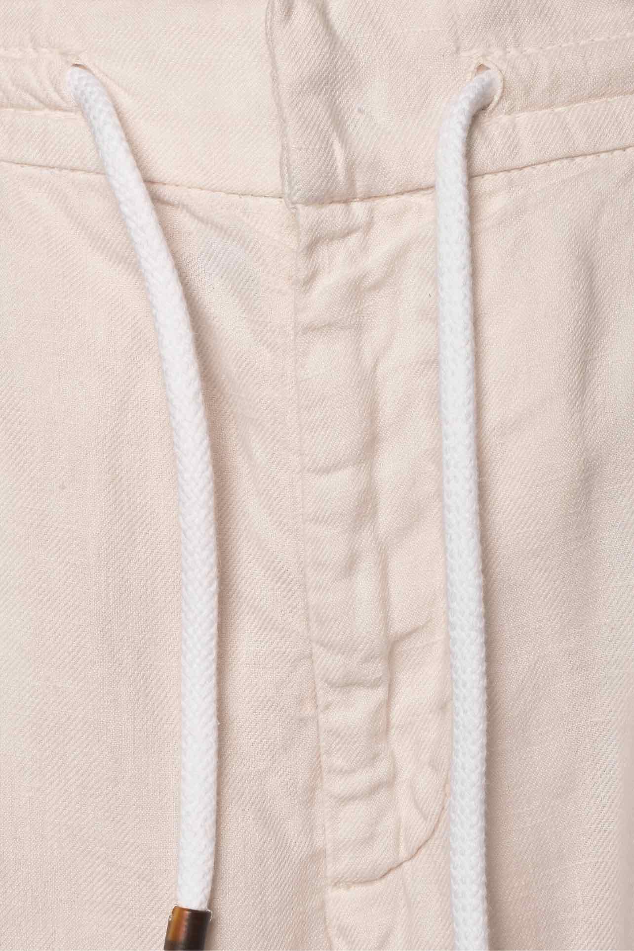 Brunello Cucinelli Size 32 Men's Drawstring Linen Leisure Fit Pants - Image 3