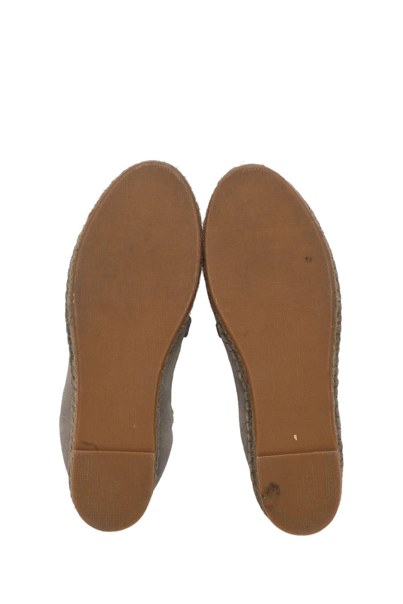 Brunello Cucinelli Size 38.5 Suede Monili Trim Espadrille Slip Ons - Image 7