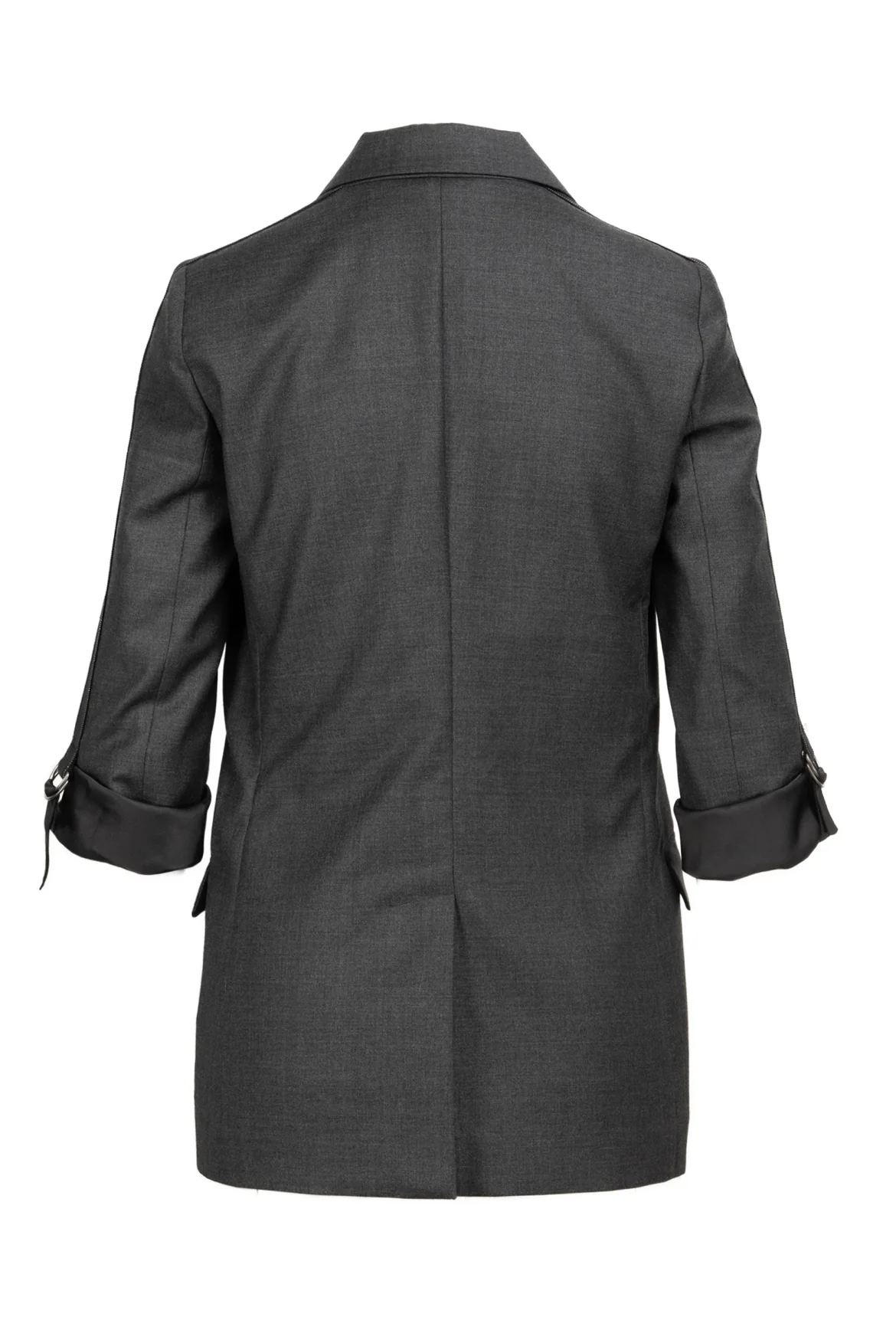 Brunello Cucinelli Size 38 Double Breasted Wool Blazer - Image 2